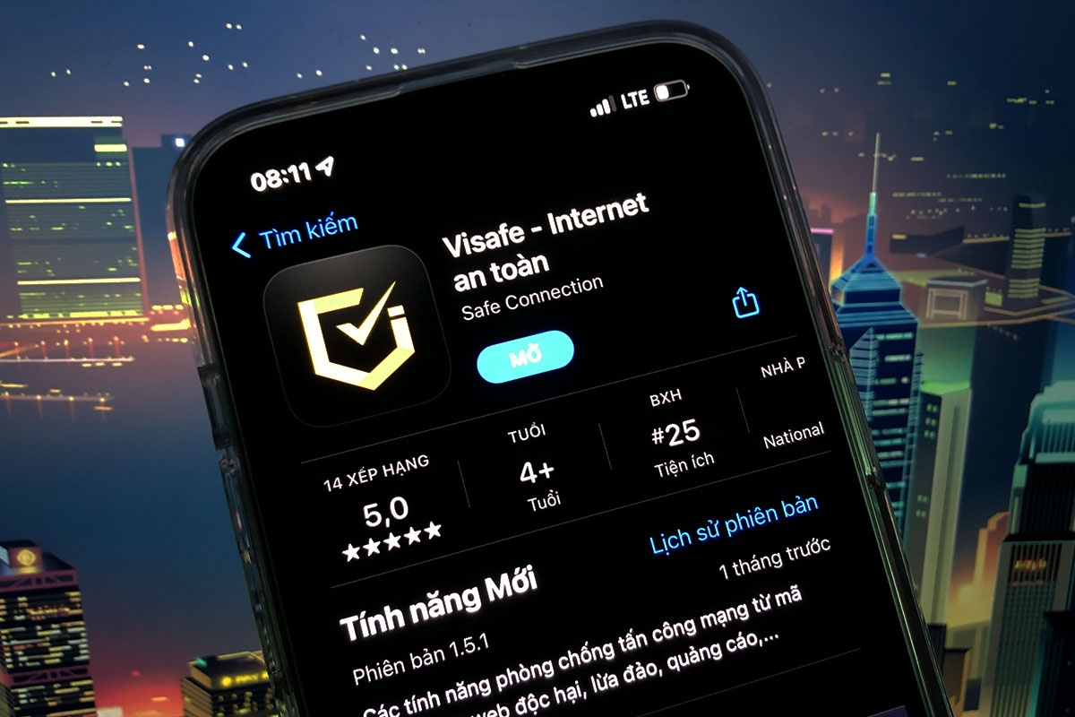 Ra mat ung dung canh bao lua dao qua mang hinh anh