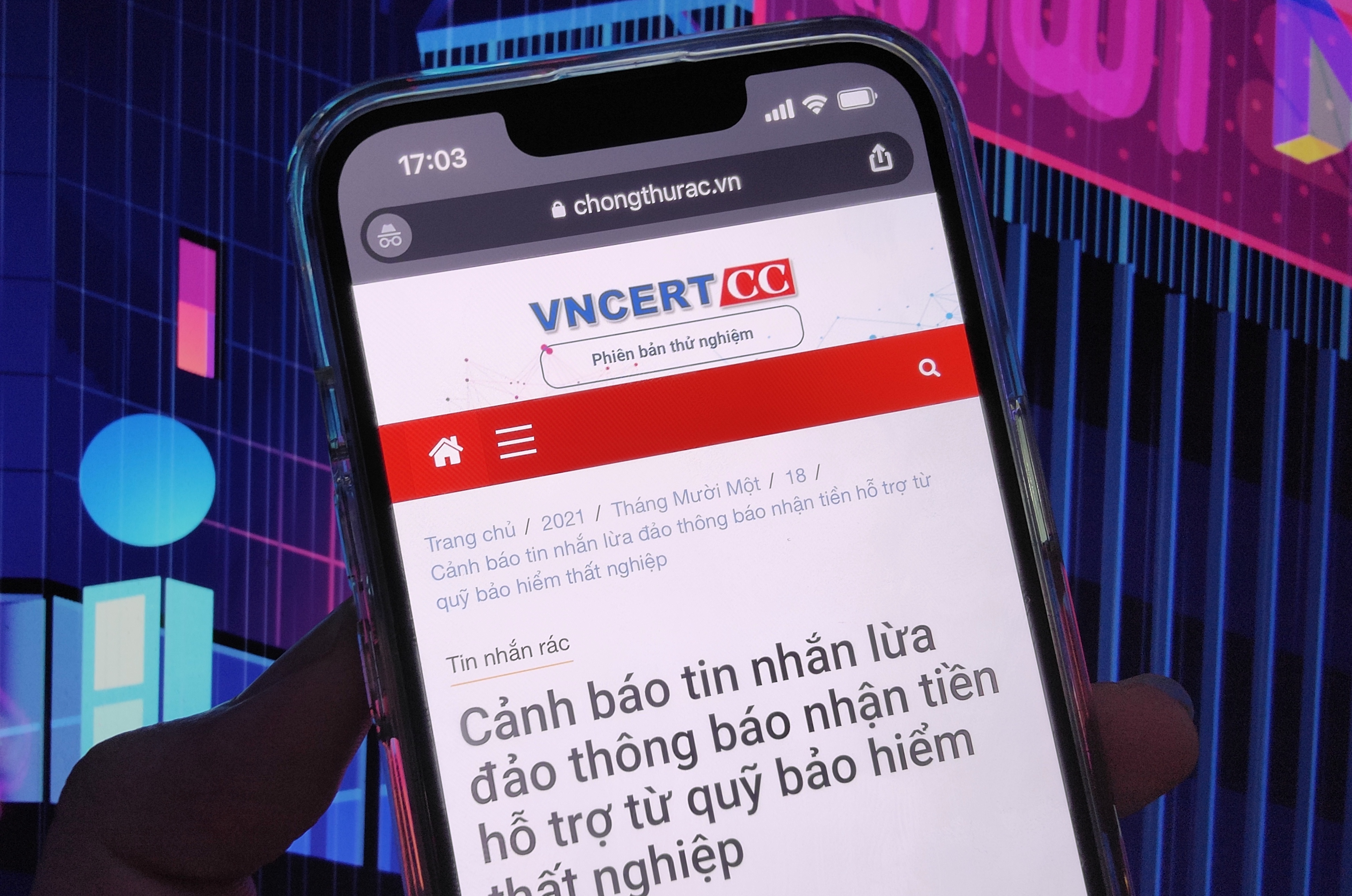 Ra mat website chong tin nhan, cuoc goi rac hinh anh