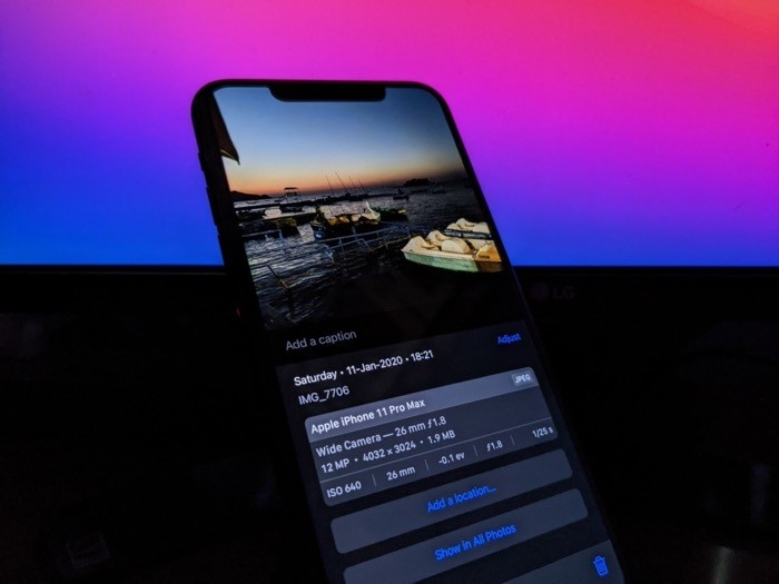 Cach xoa thong tin rieng tu trong anh chup tu iPhone hinh anh
