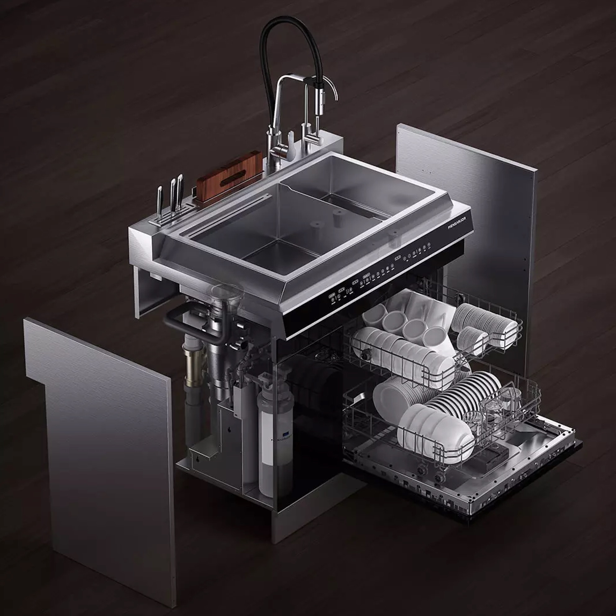 Tu bep thong minh gia 1.500 USD cua Xiaomi anh 2