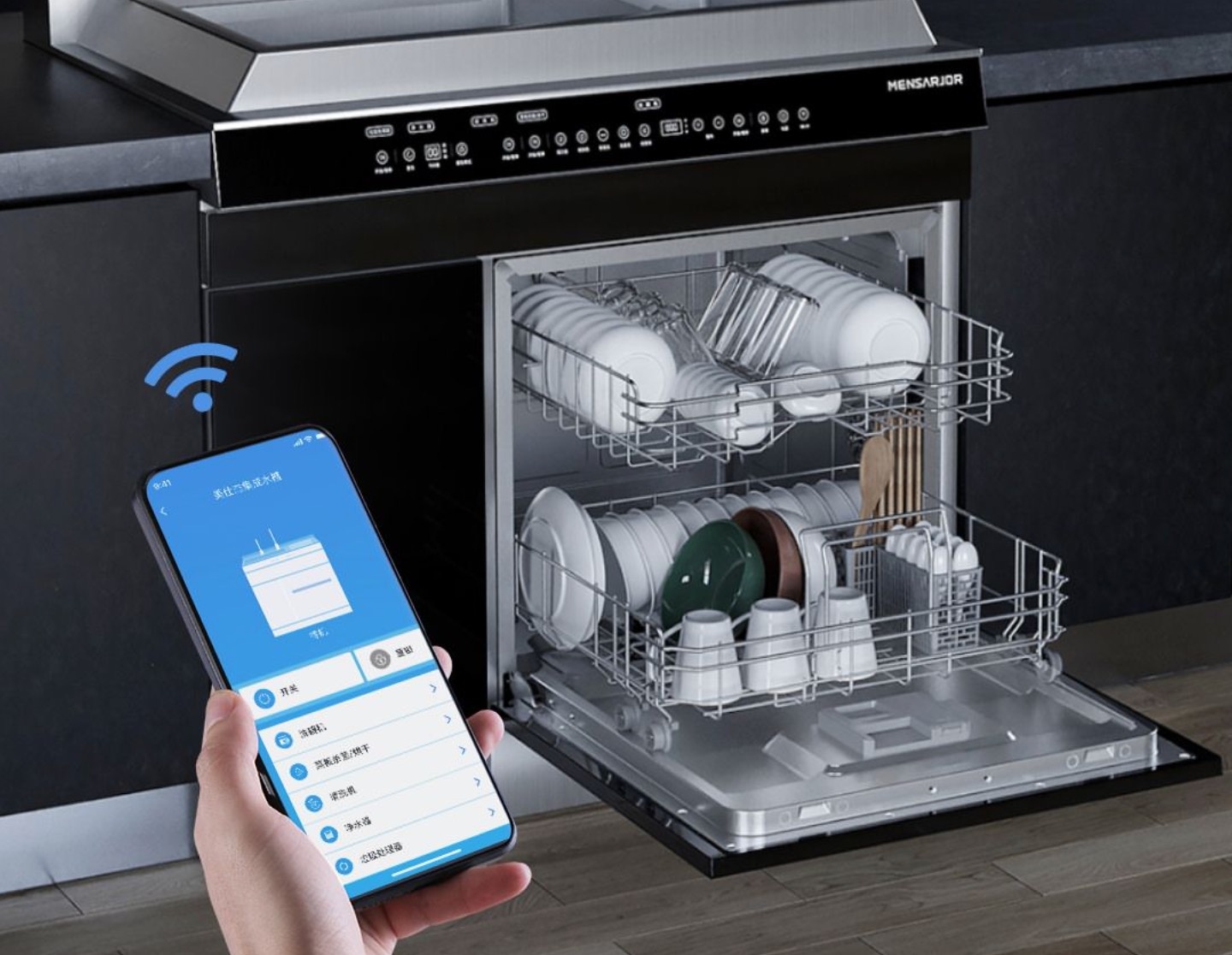 Tu bep thong minh gia 1.500 USD cua Xiaomi anh 12