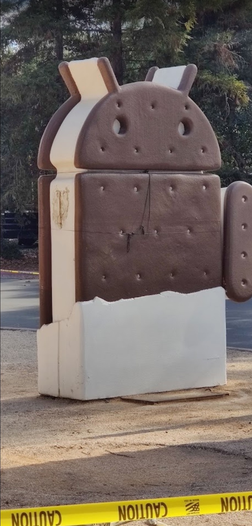 Tuong Android tai tru so Google bat ngo bien mat anh 2