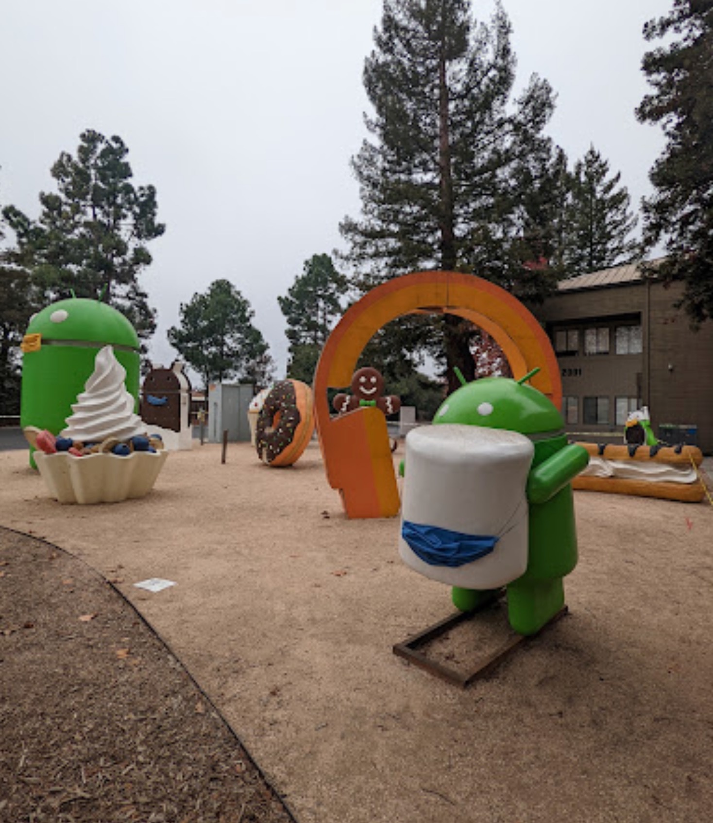 Tuong Android tai tru so Google bat ngo bien mat anh 3