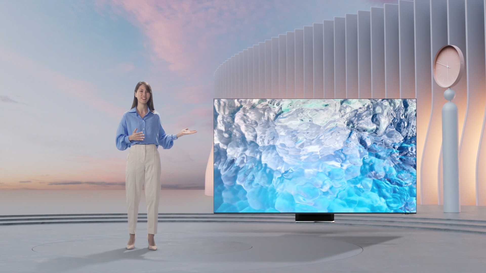 Samsung ra mat TV Neo QLED 2022 ho tro choi game va NFT anh 3