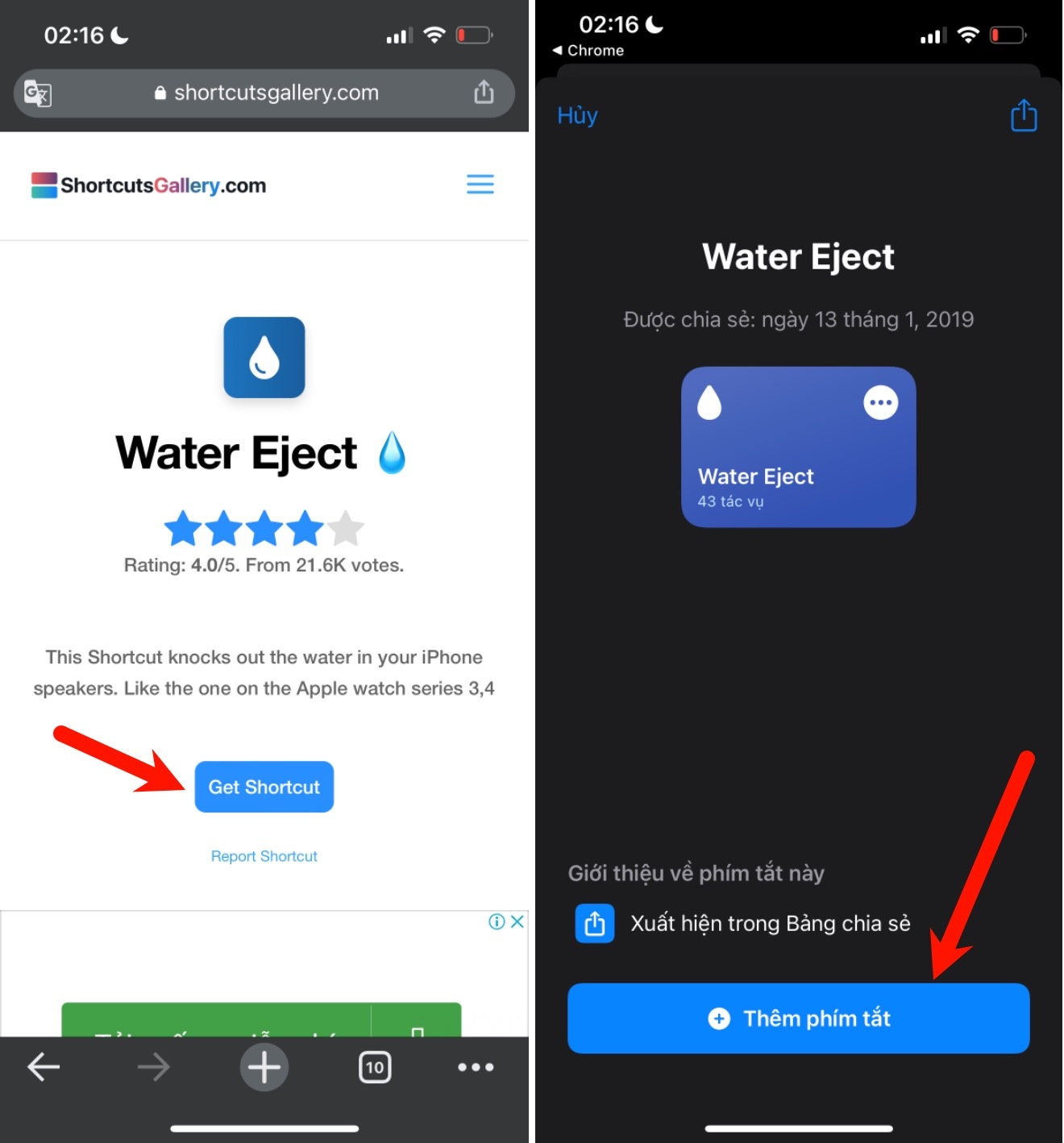 Cach nhanh chong day nuoc khoi loa iPhone anh 2