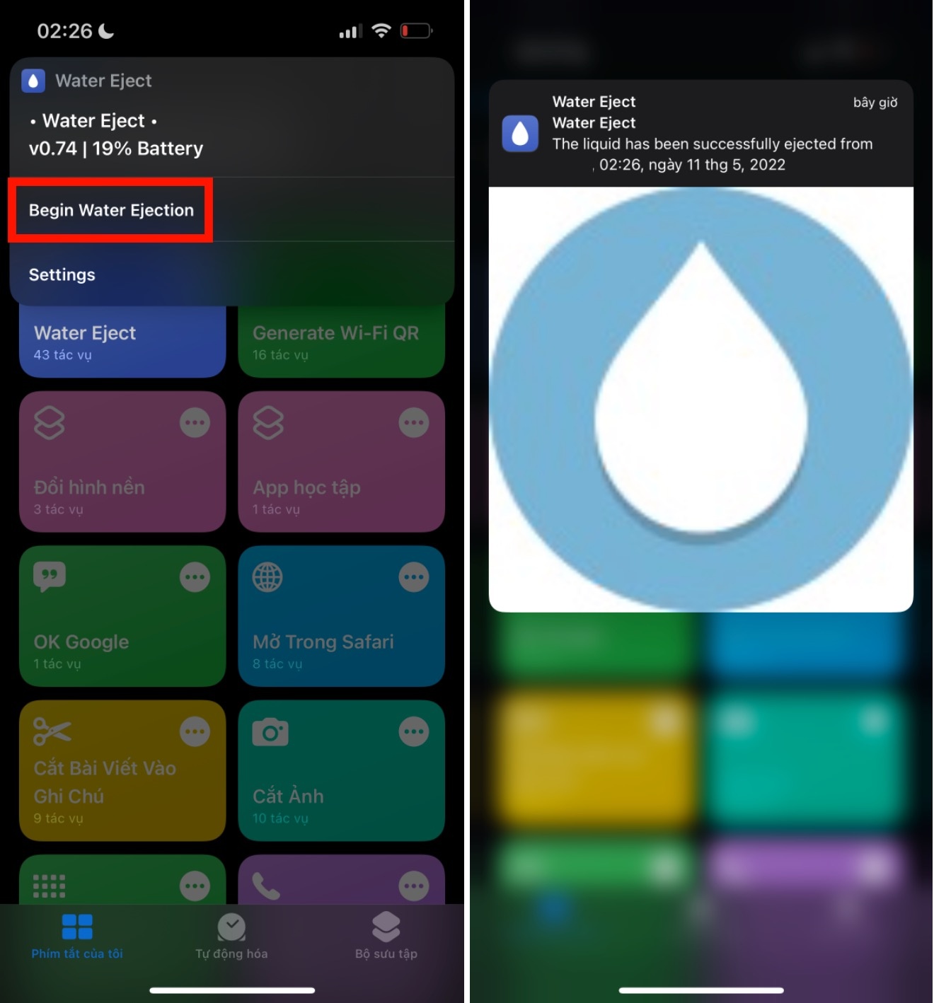 Cach nhanh chong day nuoc khoi loa iPhone anh 3