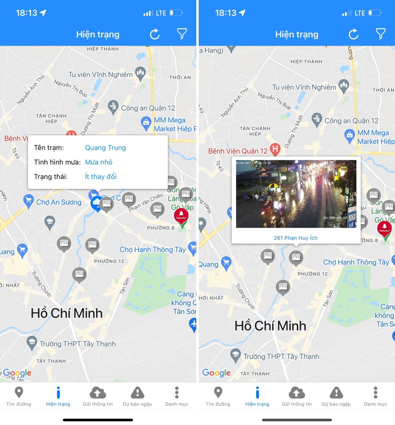 Ung dung canh bao duong ngap tai TP.HCM anh 3