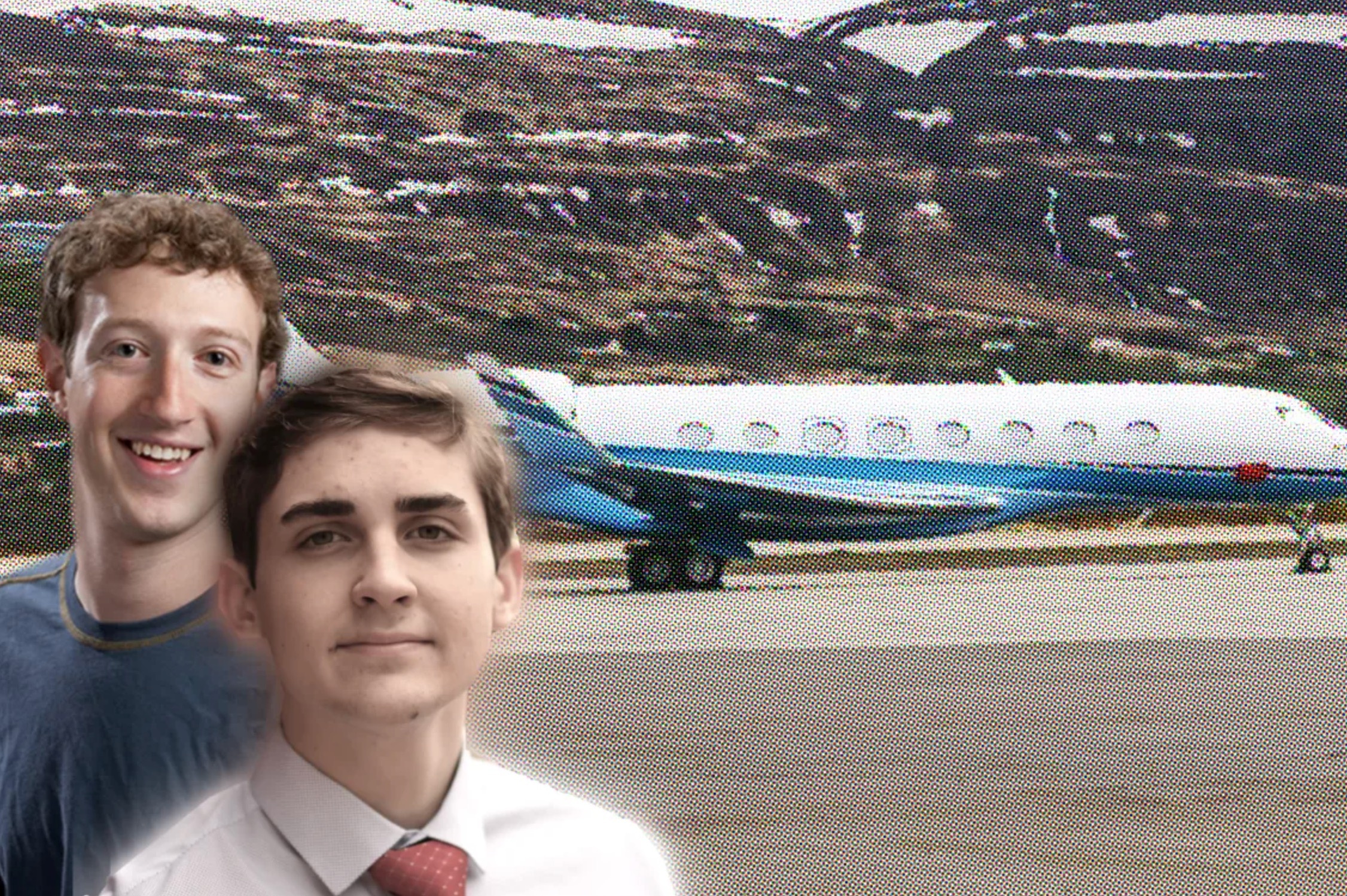 Thanh nien theo doi may bay cua Mark Zuckerberg, Kim Kardashian hinh anh