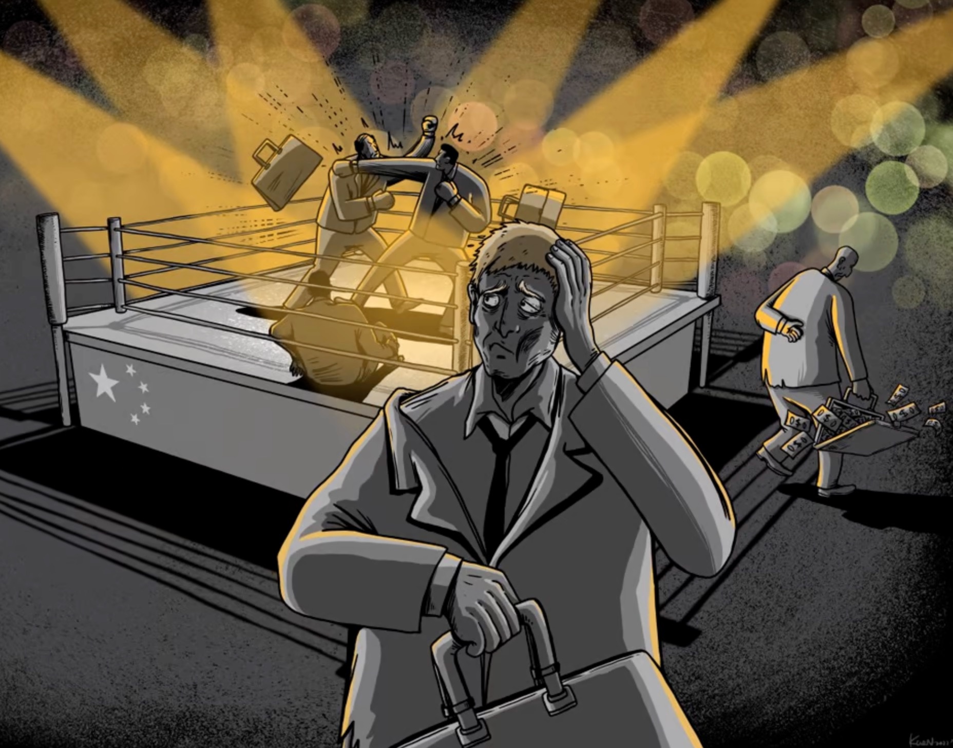 Nhieu cong ty cong nghe thao chay khoi Trung Quoc hinh anh