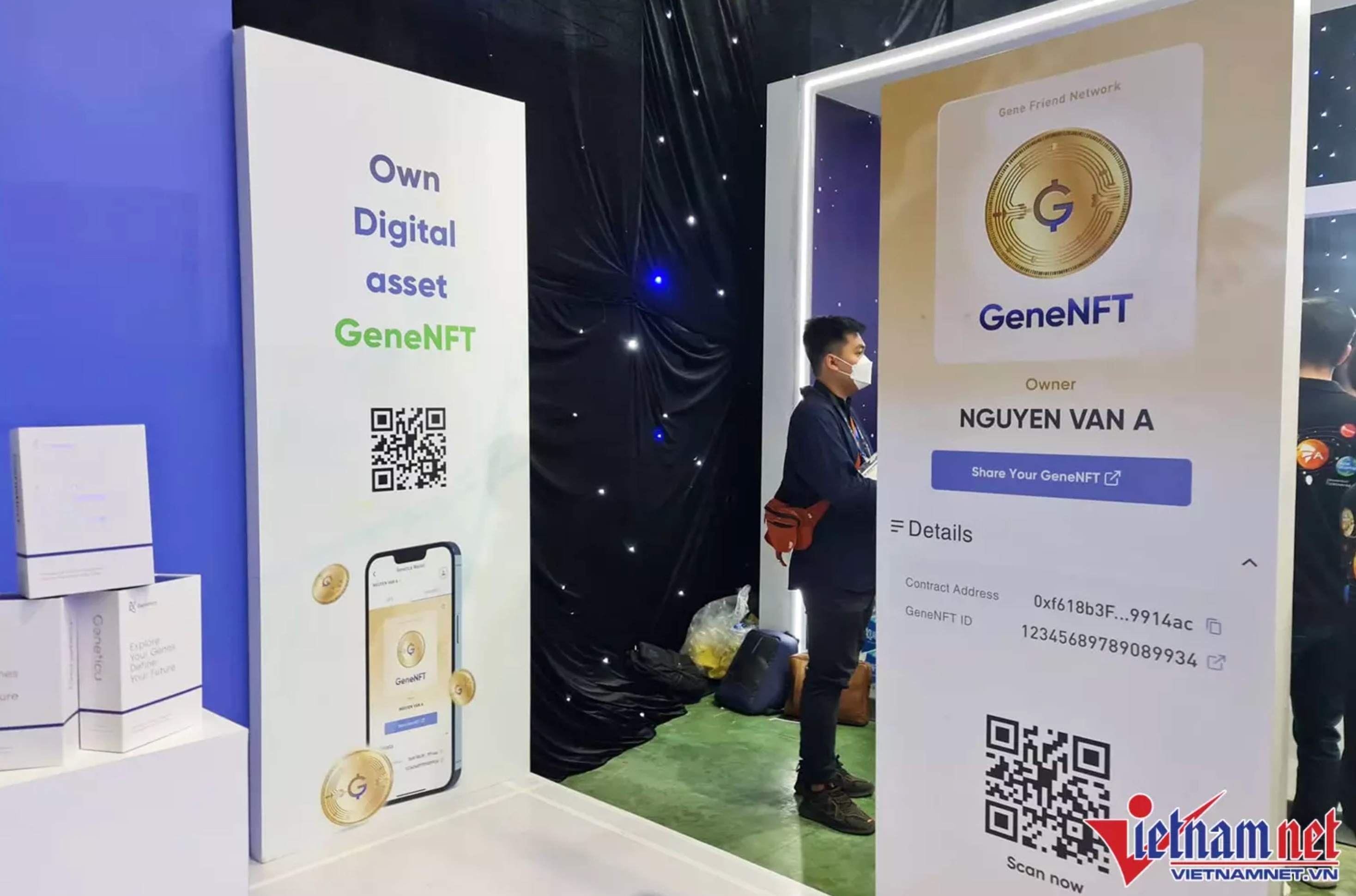 Nguoi Viet da co the so huu gene di truyen duoc NFT hoa anh 2