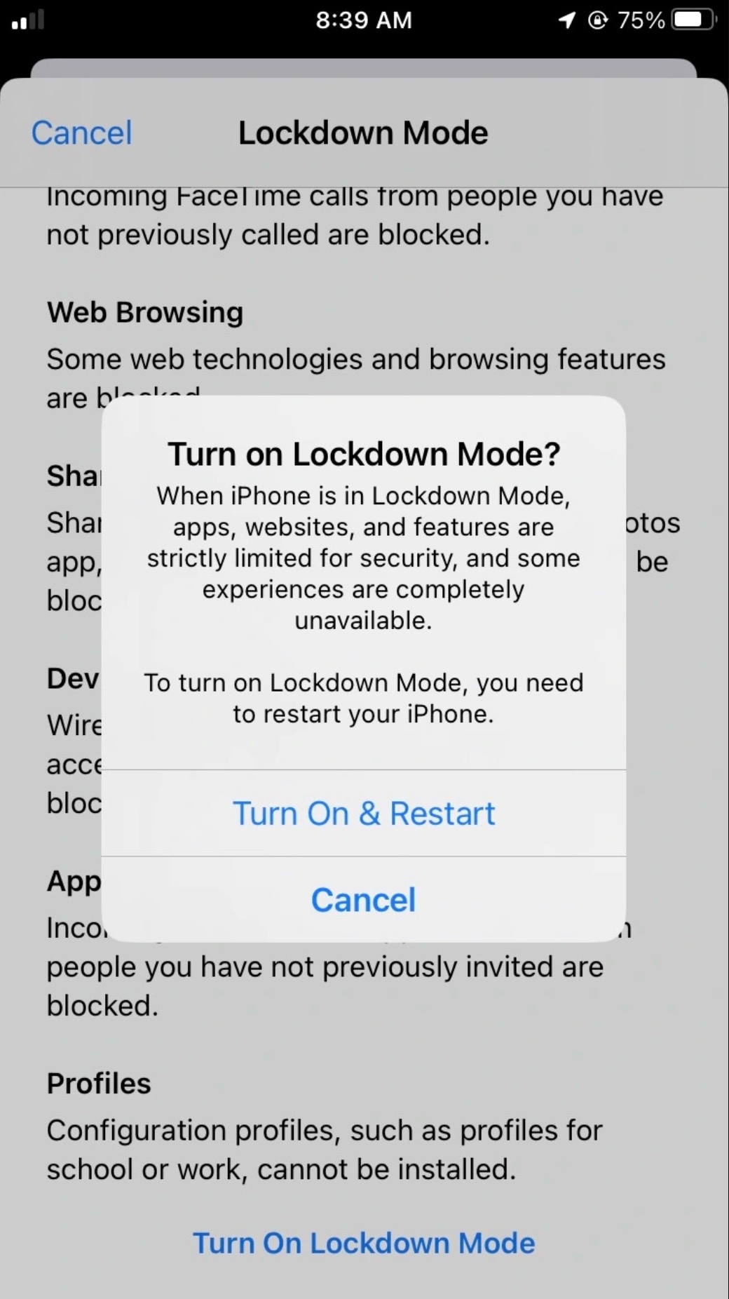 Dung thu Lockdown Mode anh 3