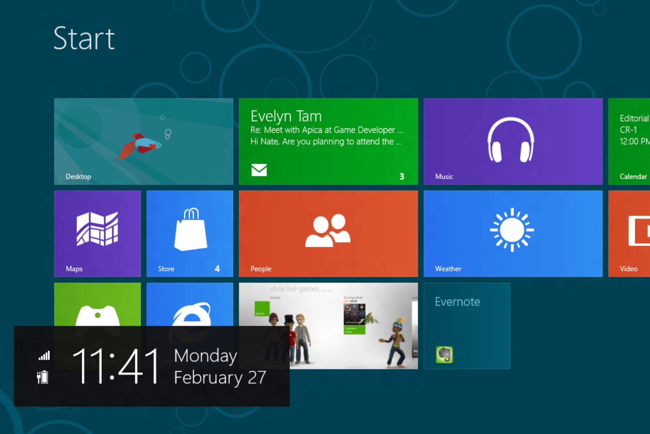Nhac khoi dong cua Windows 8 hinh anh