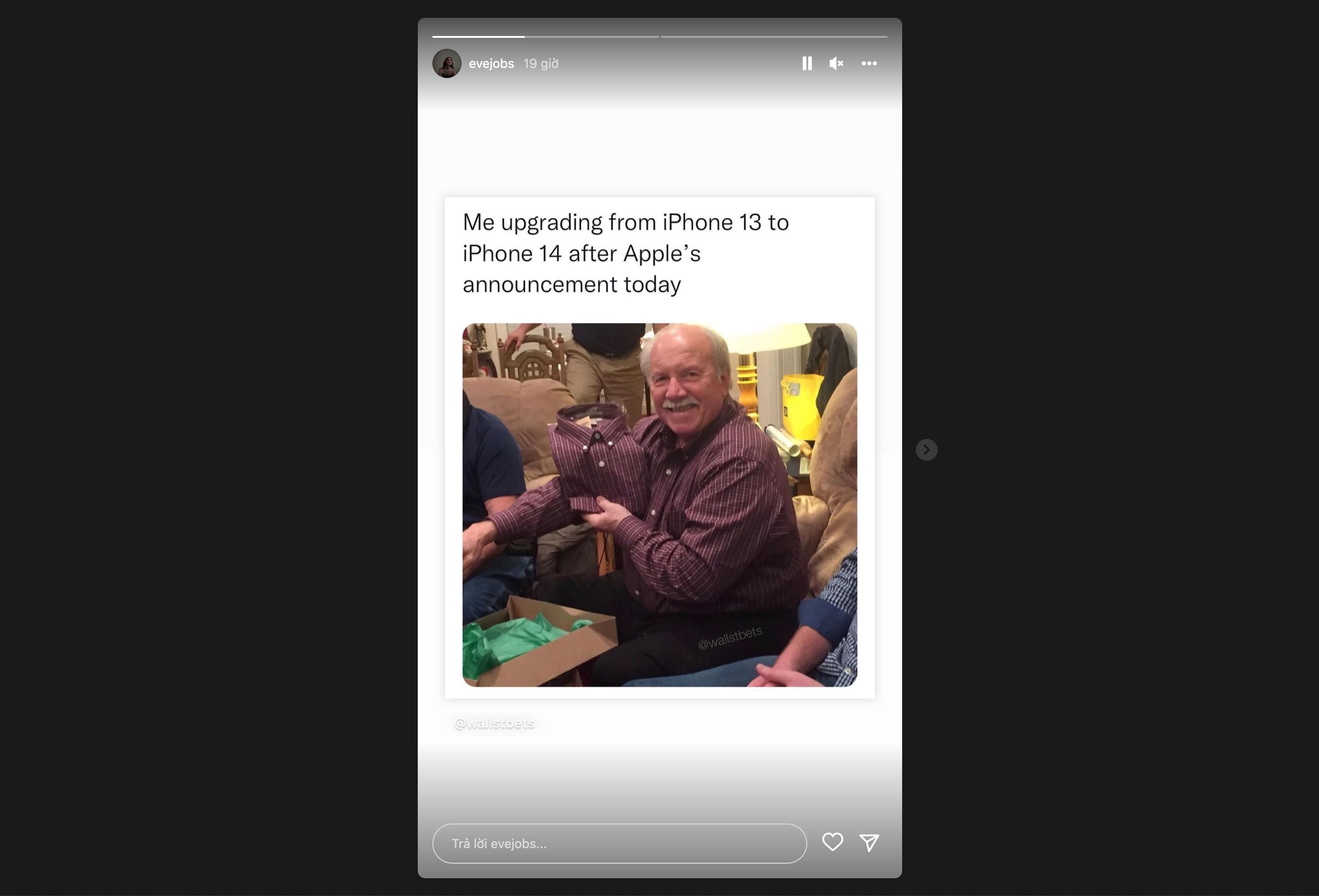 Eve Jobs che iPhone 14 anh 1