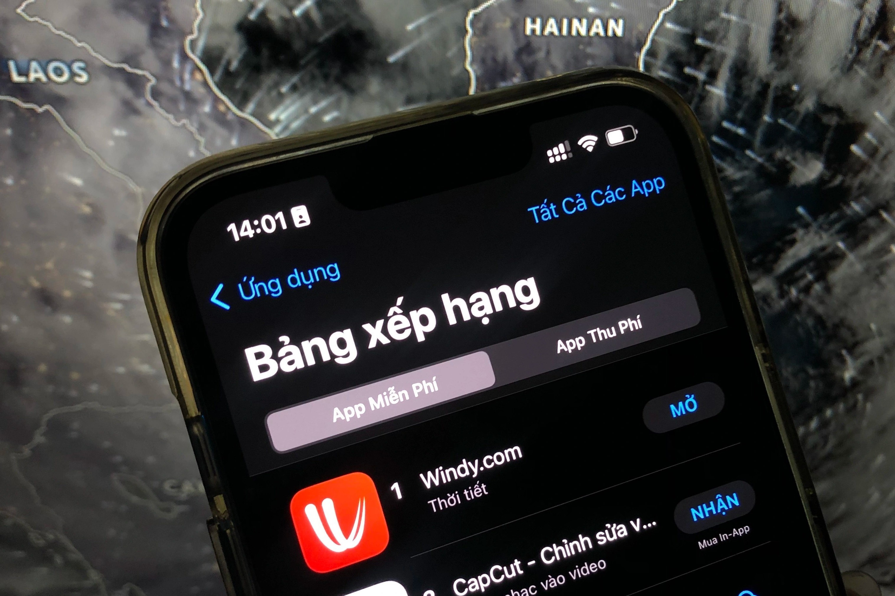 Ung dung theo doi bao dung dau danh sach tai tren iOS hinh anh