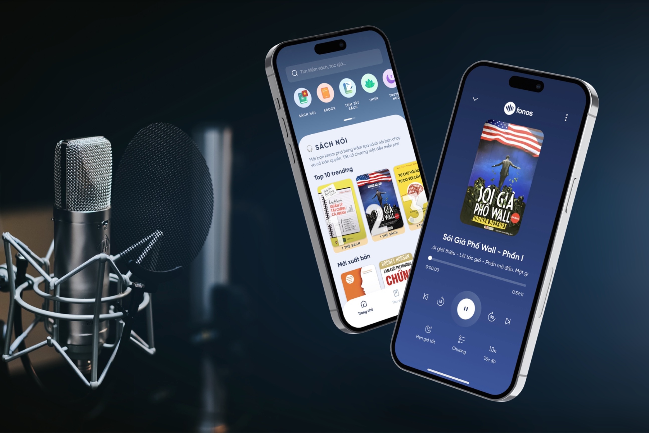 Ung dung sach noi tieng Viet mo rong sang mang podcast hinh anh