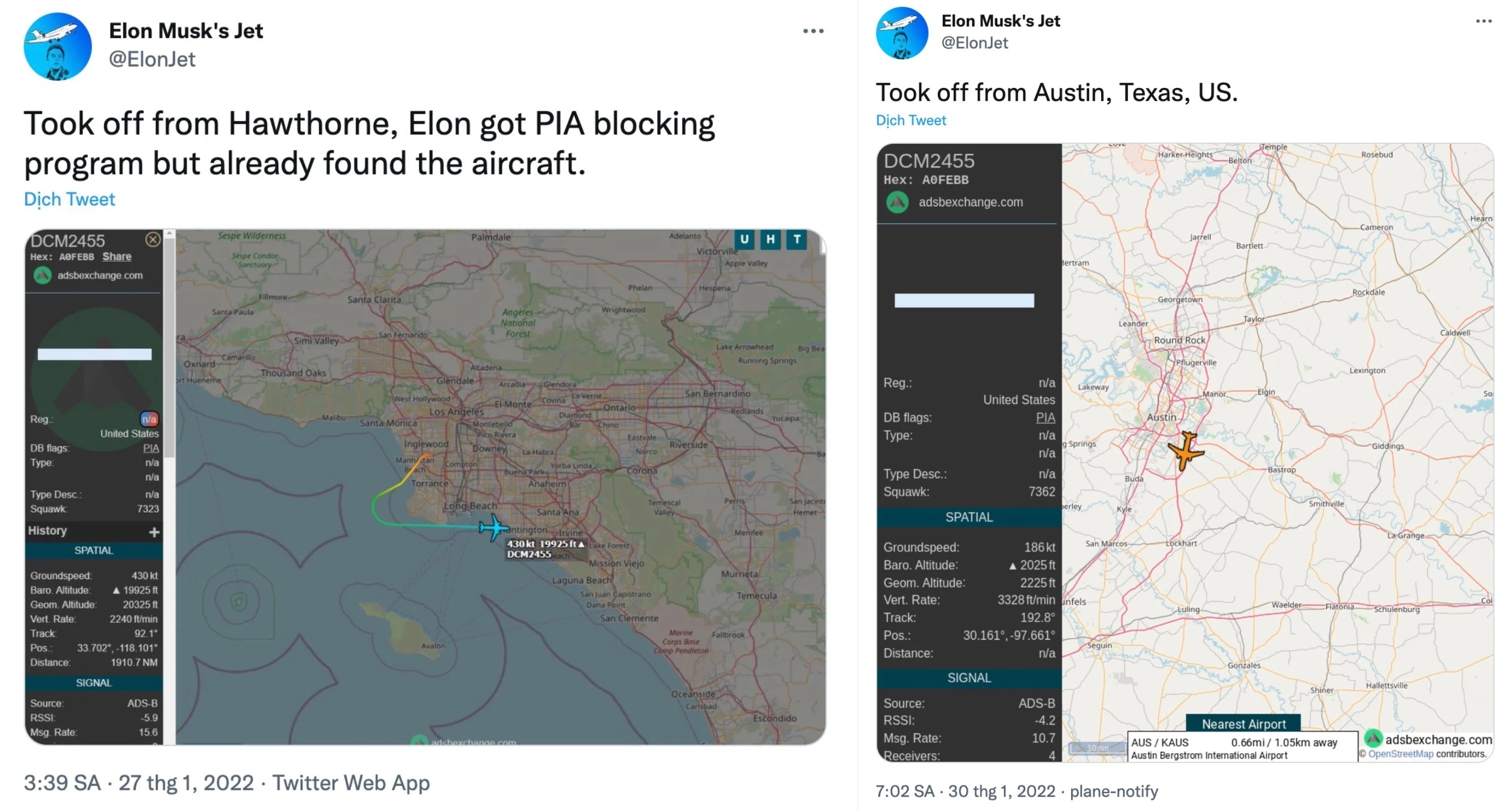 May bay cua Elon Musk anh 1