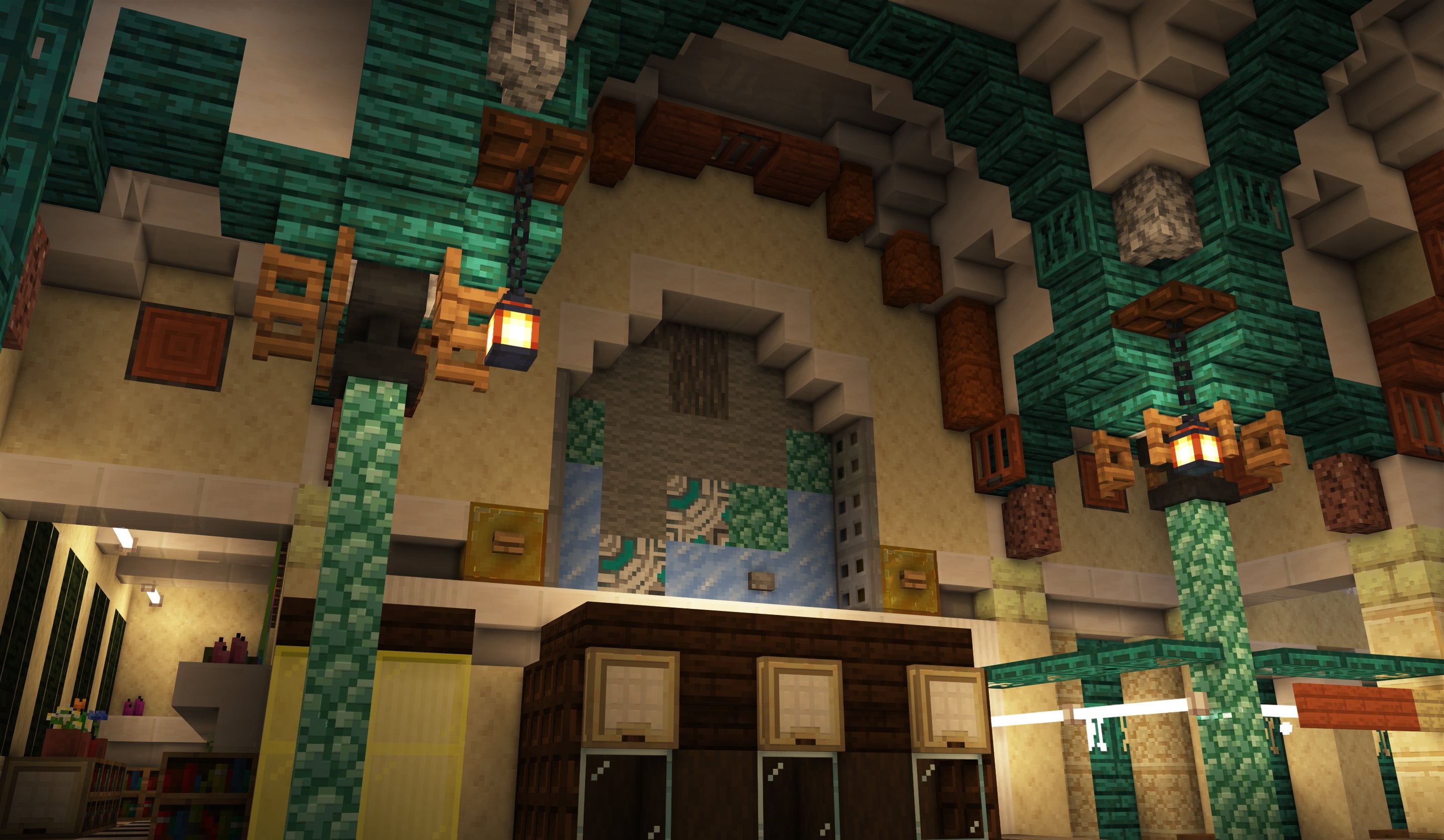 Xay cong trinh trong Minecraft anh 7