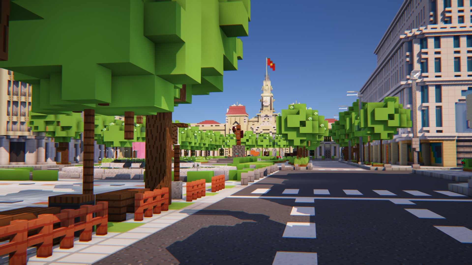 Xay cong trinh trong Minecraft anh 13