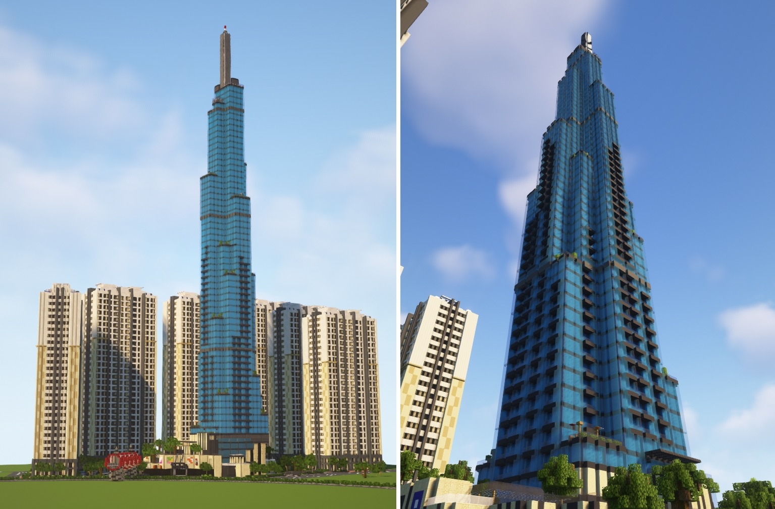 Xay cong trinh trong Minecraft anh 16