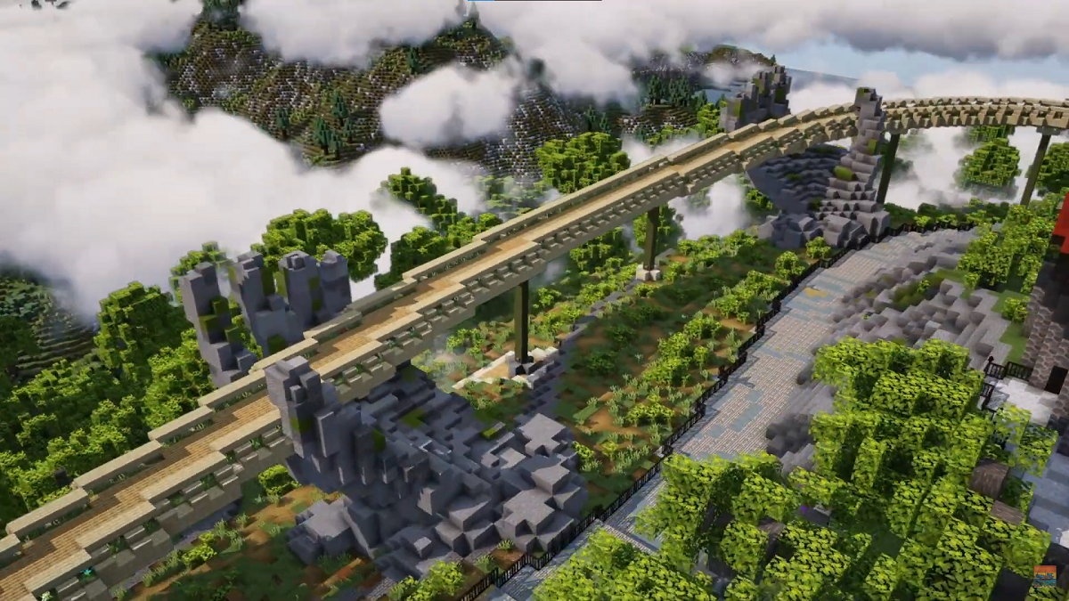 Xay cong trinh trong Minecraft anh 19