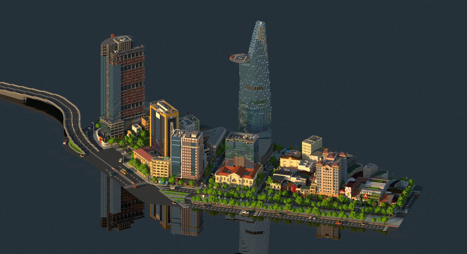 Xay cong trinh trong Minecraft anh 21