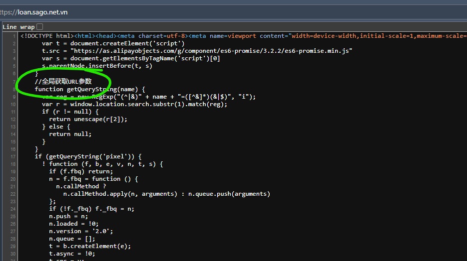 Website lua dao vay tien anh 1
