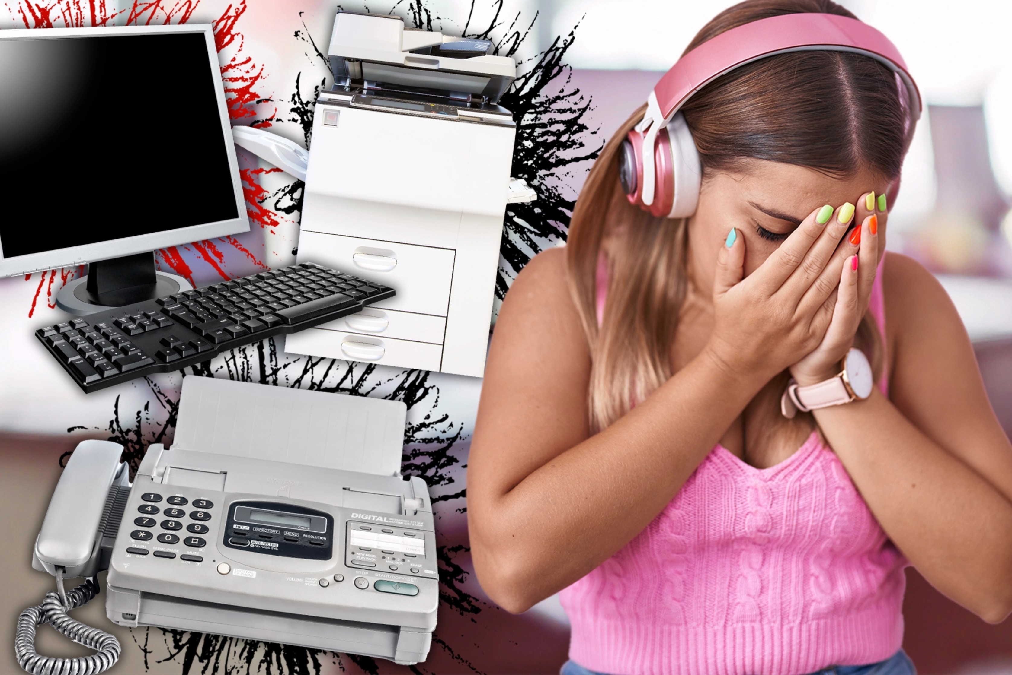 Gen Z bi che gieu vi khong biet dung may in hinh anh