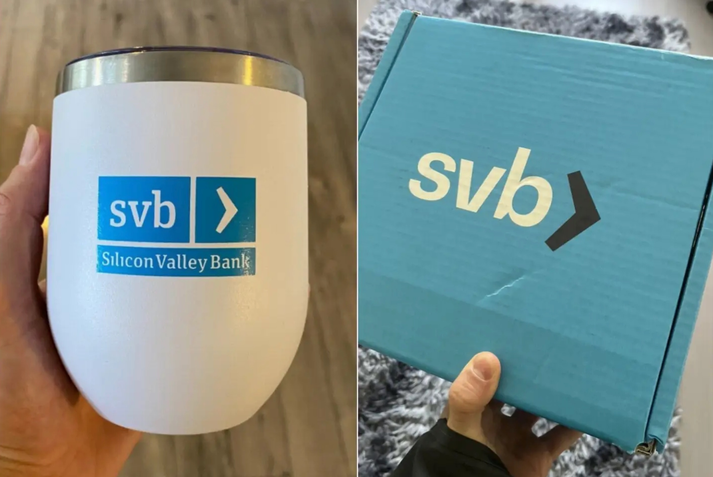 Ly nuoc, ao thun SVB bi rao ban tren eBay hinh anh