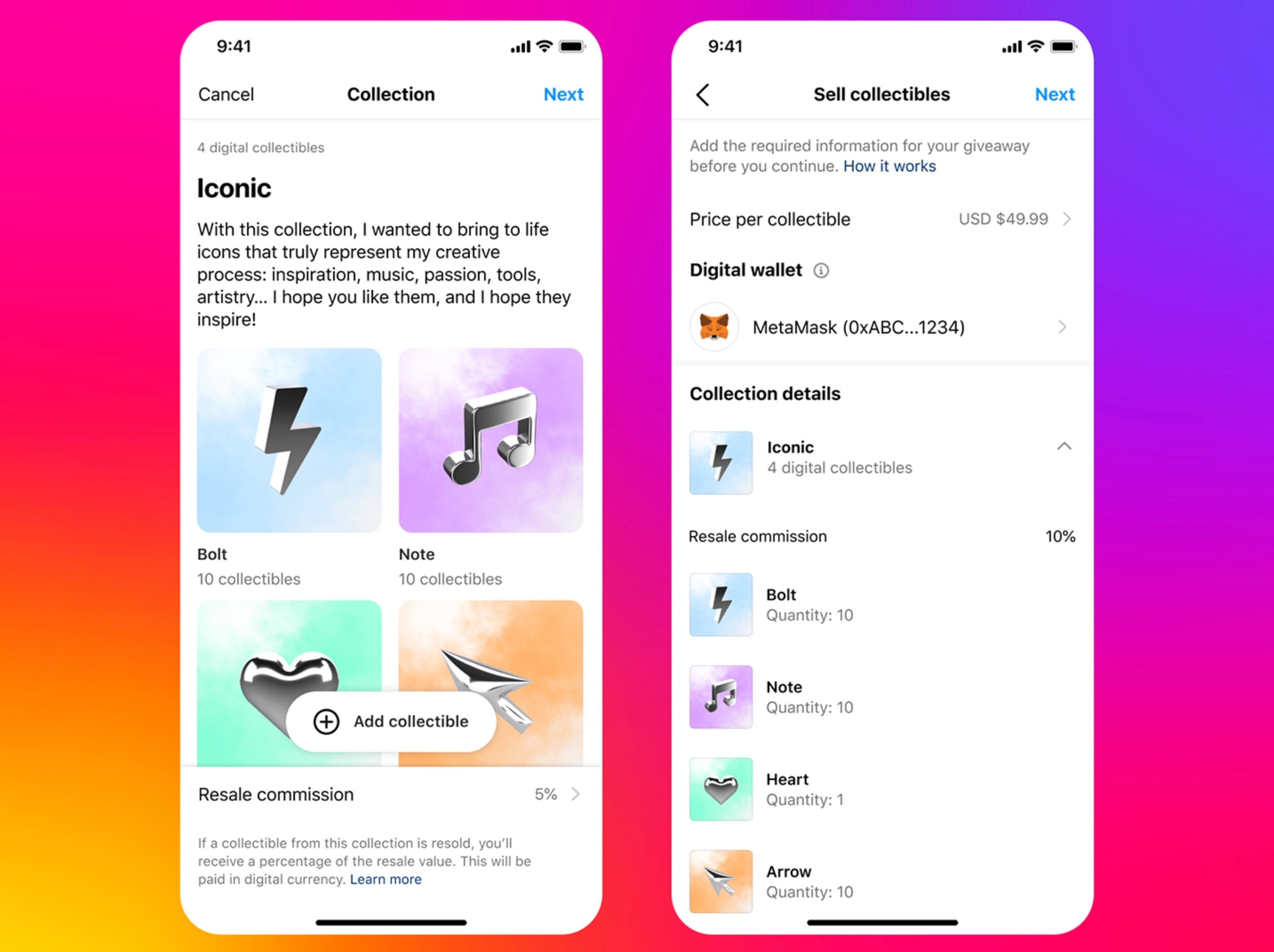 Meta dong cua NFT anh 1