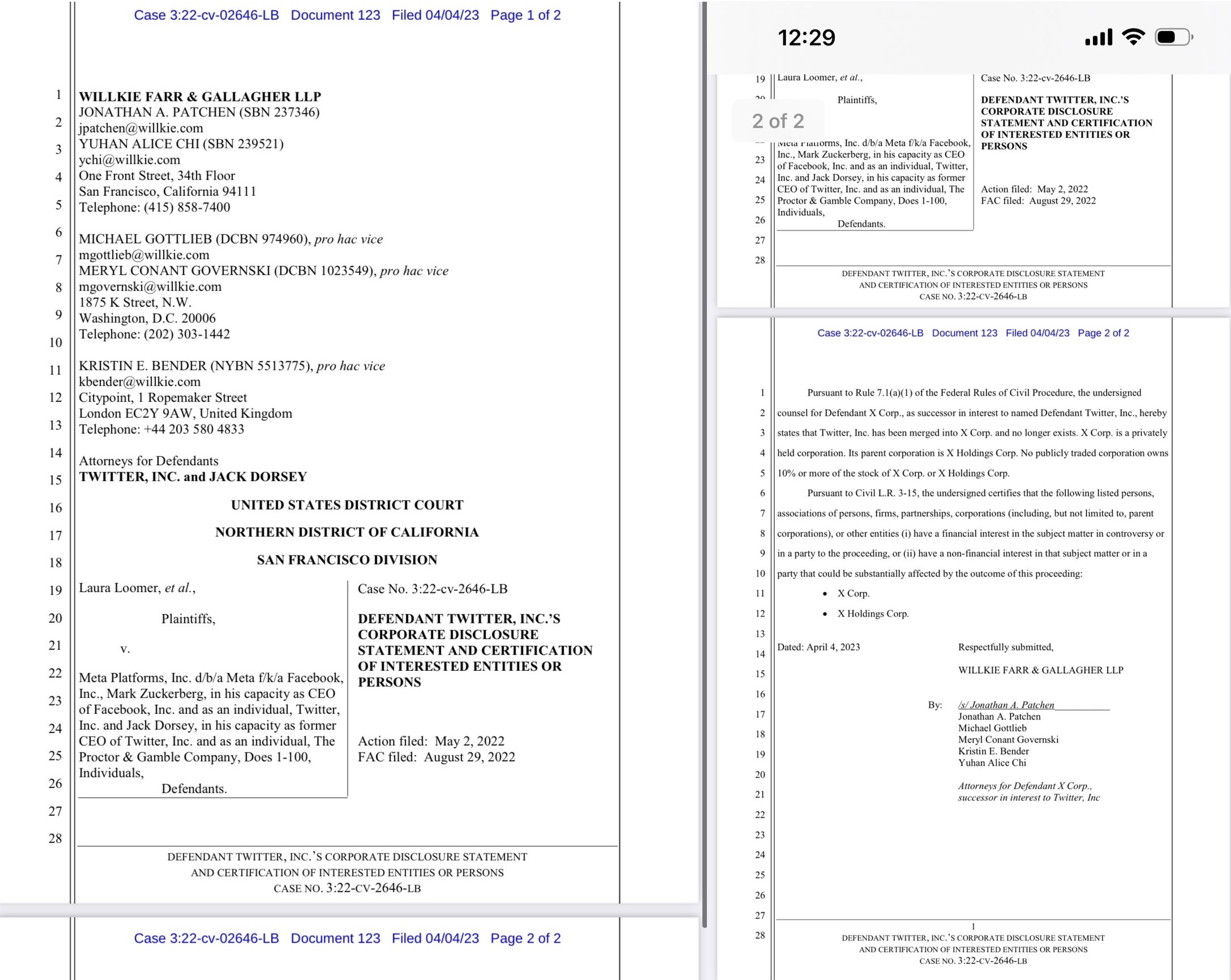 Twitter sap nhap X Corp anh 1