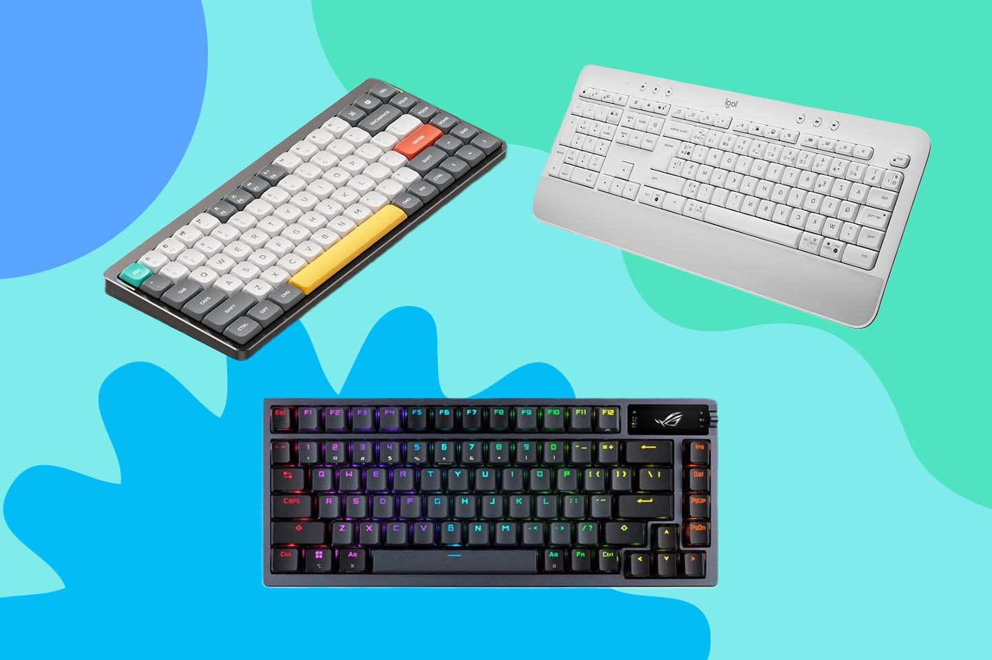 Nhung ban phim khong day giup choi game, go van ban tha ga hinh anh