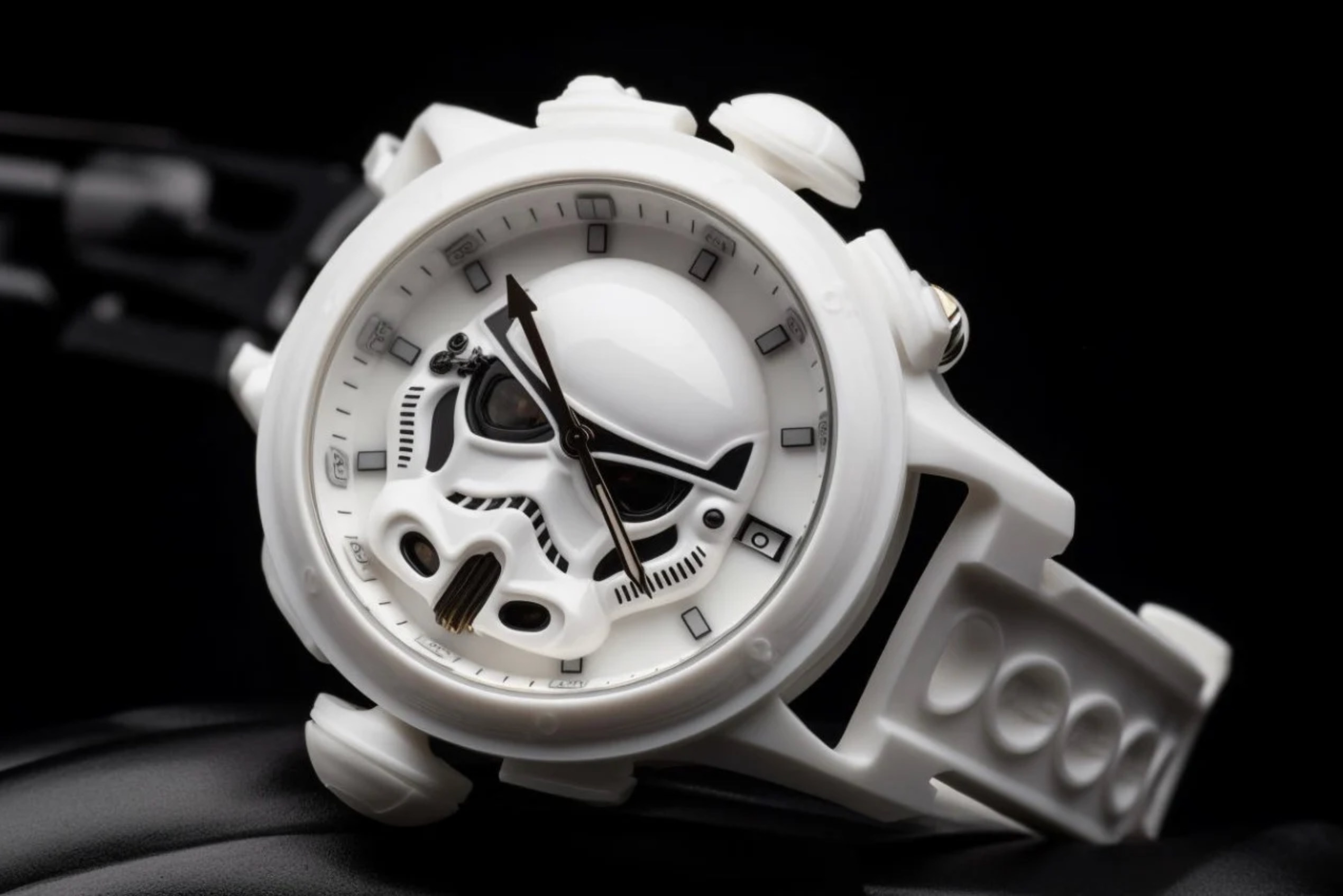 Chiem nguong dong ho Star Wars do AI ve ra hinh anh