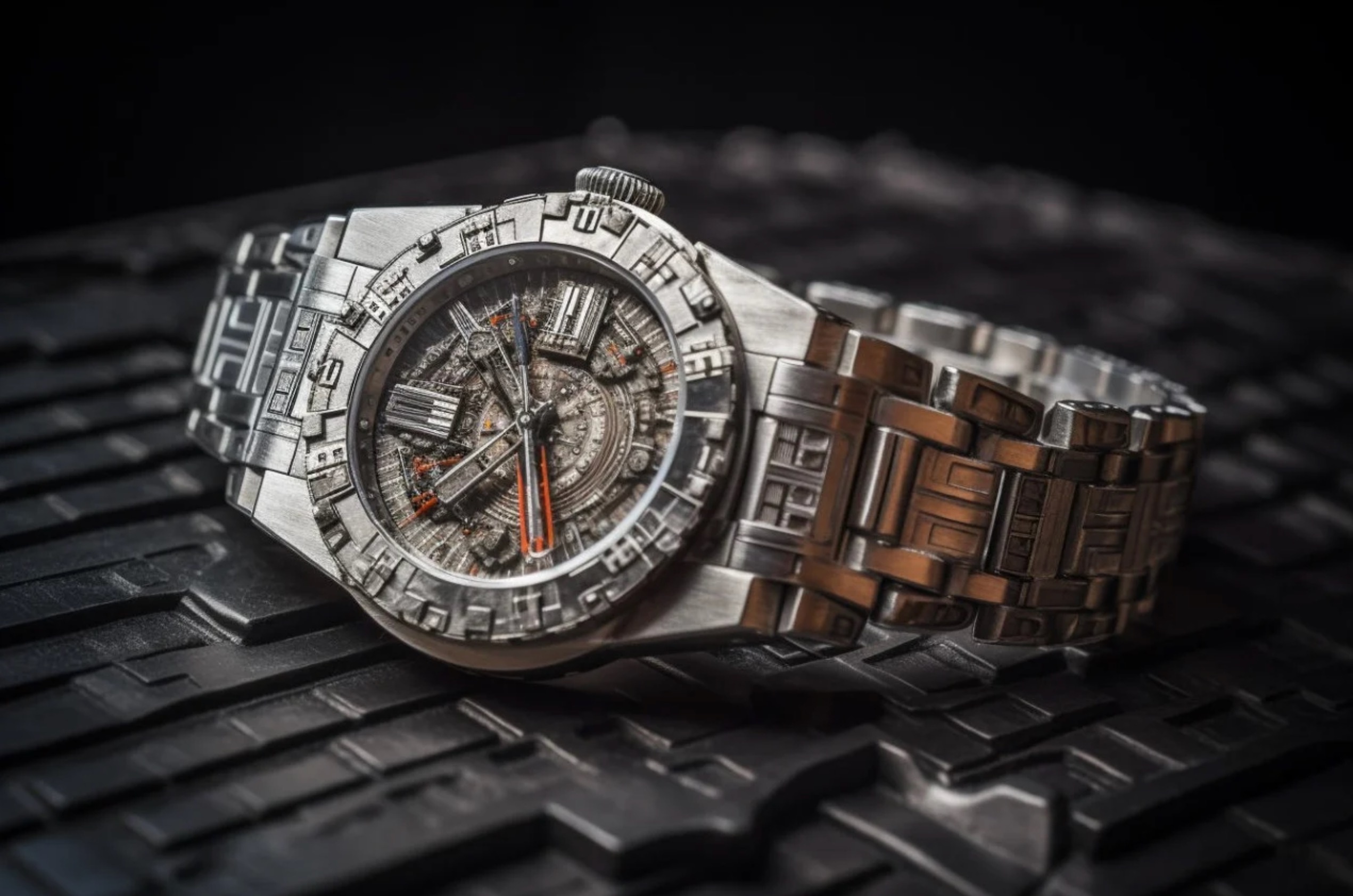 Dong ho ve boi Midjourney anh 4