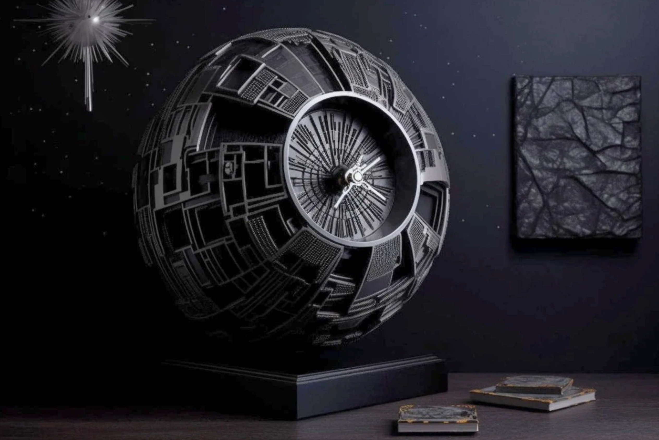 Dong ho ve boi Midjourney anh 6