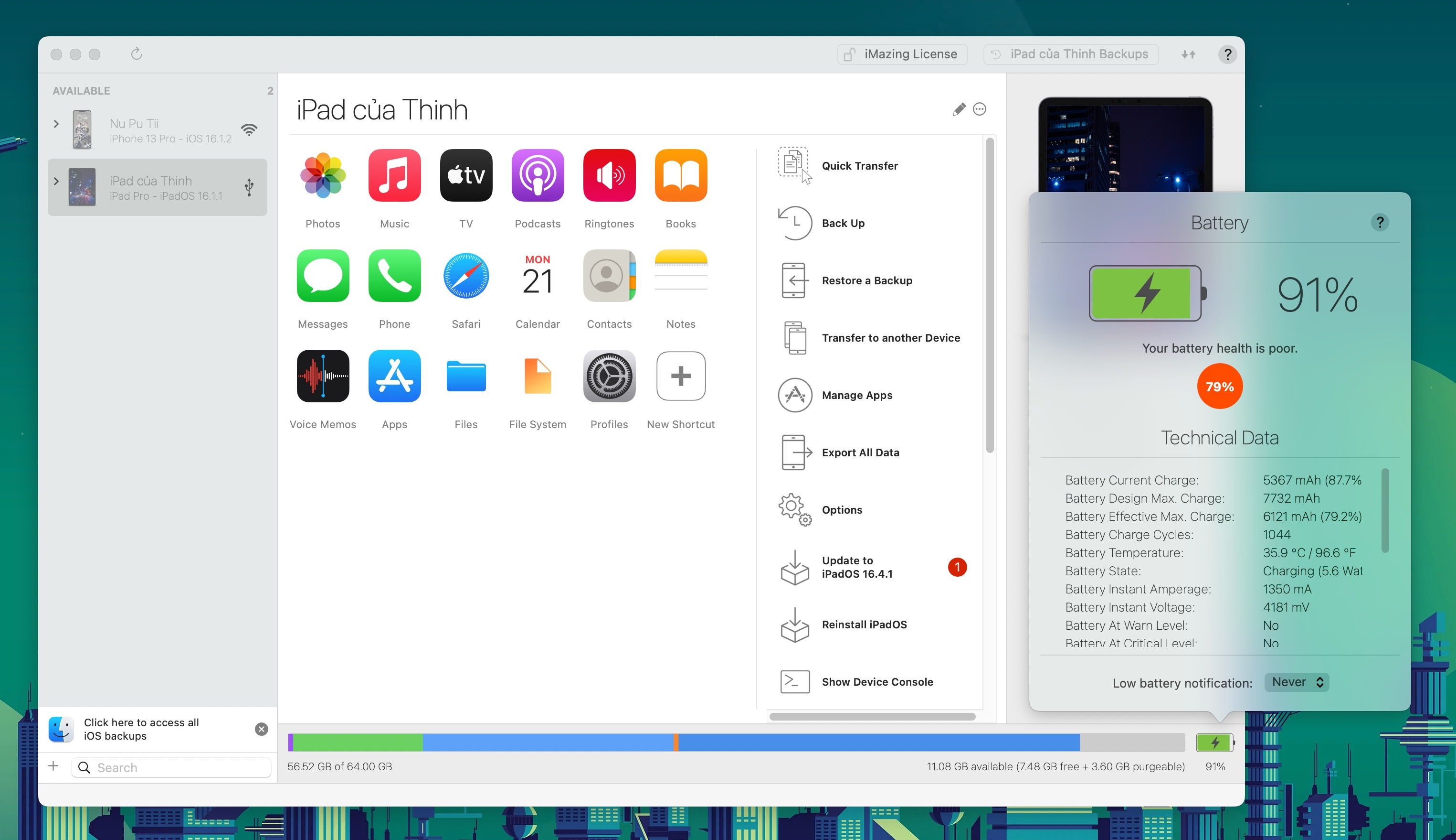 Tiet kiem pin cho iPad anh 1