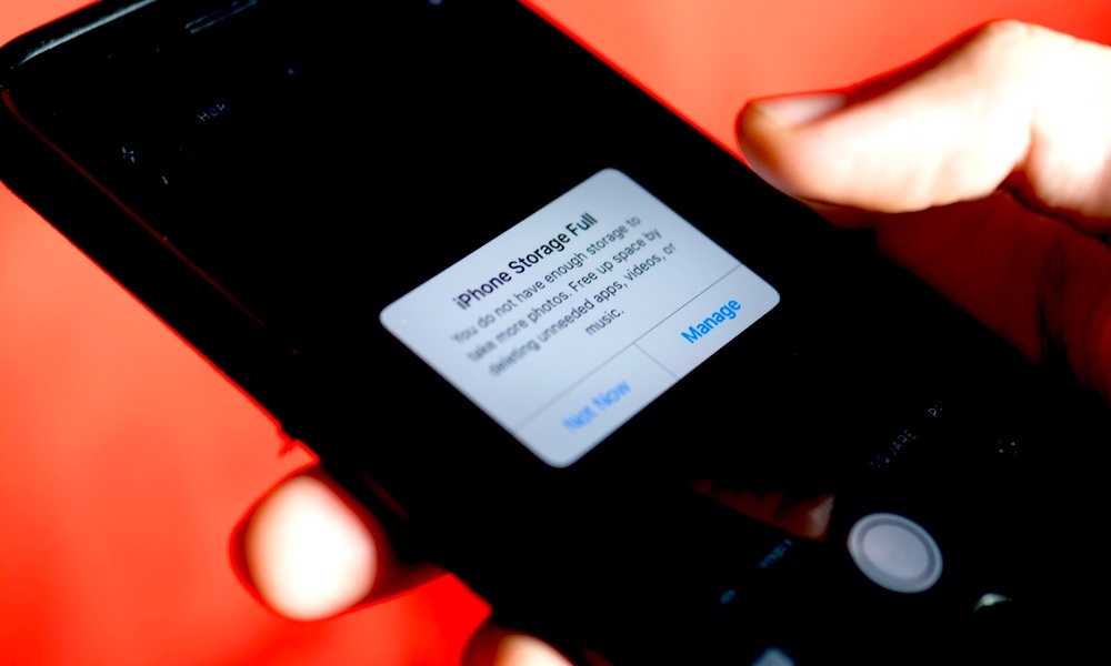 Dung xoa anh khi iPhone het dung luong nua hinh anh