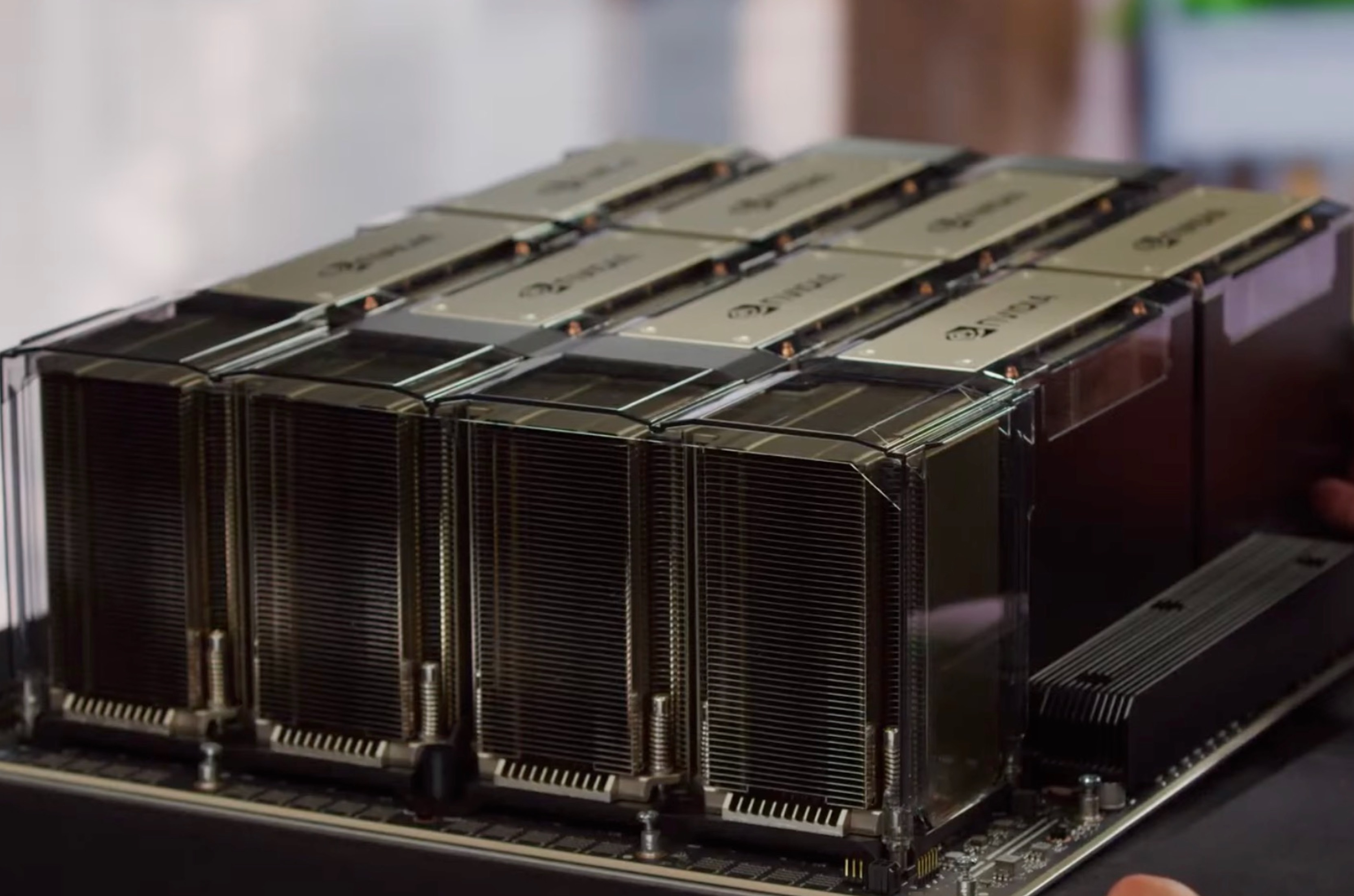 Ben trong 'sieu may tinh' huan luyen AI cua Nvidia hinh anh