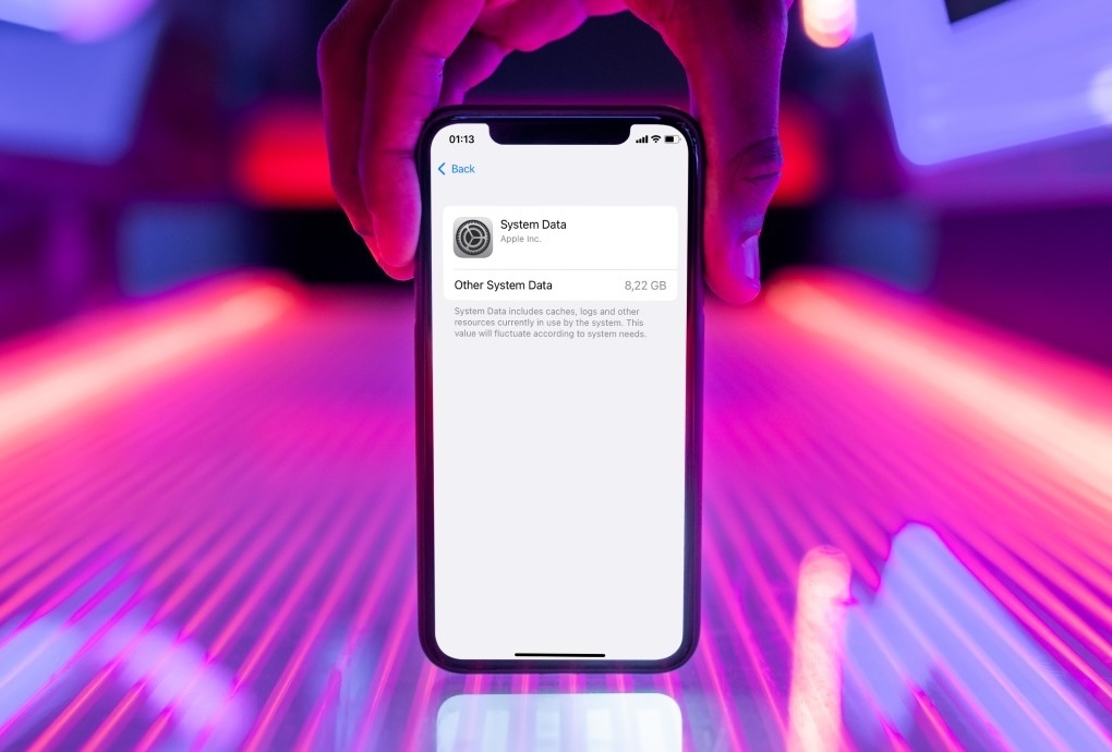 'Du lieu he thong' lam day bo nho iPhone la gi? hinh anh