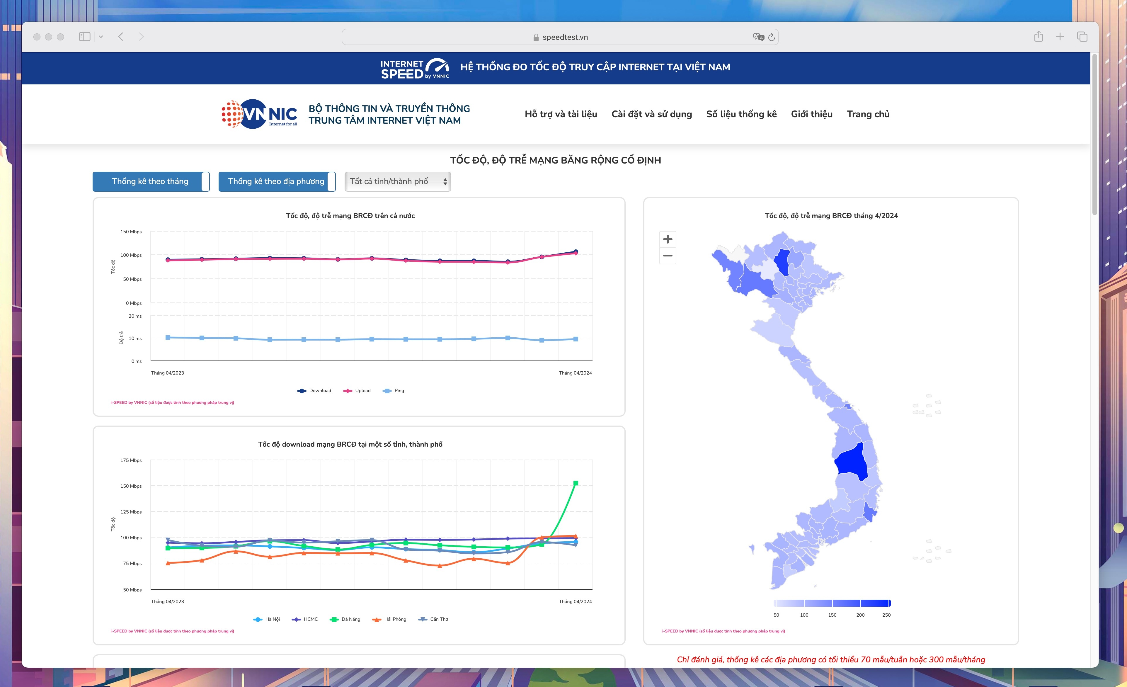 Do toc do Internet speedtest anh 1