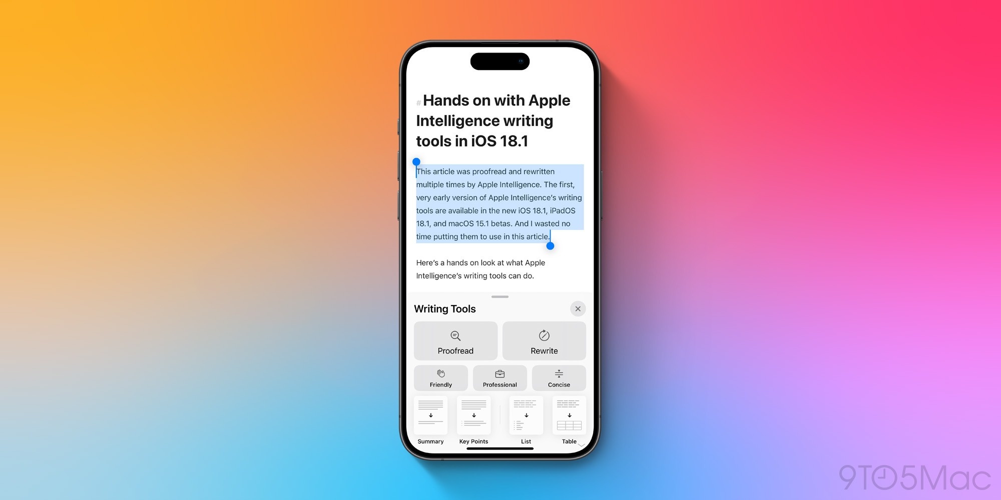 Apple Intelligence tren iOS 18 anh 1