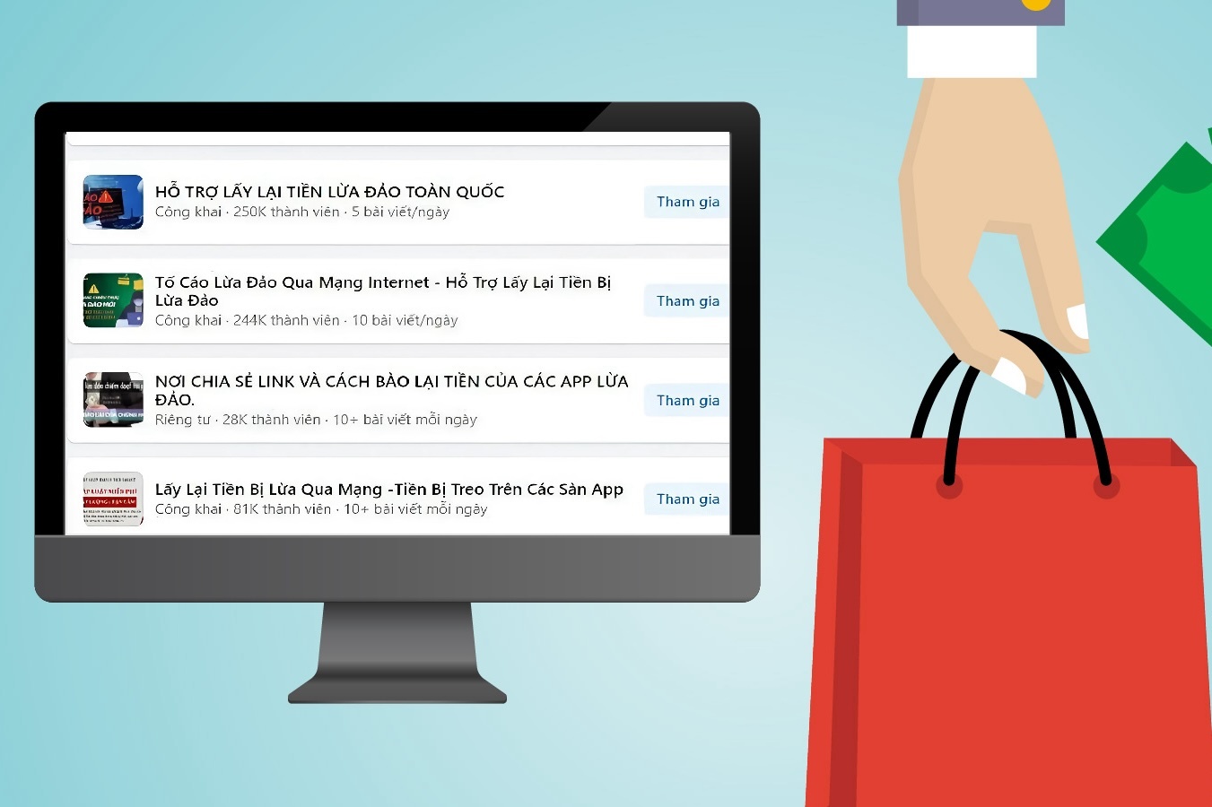 Canh giac chieu lua lay lai tien, ban thuoc gia tren MXH hinh anh