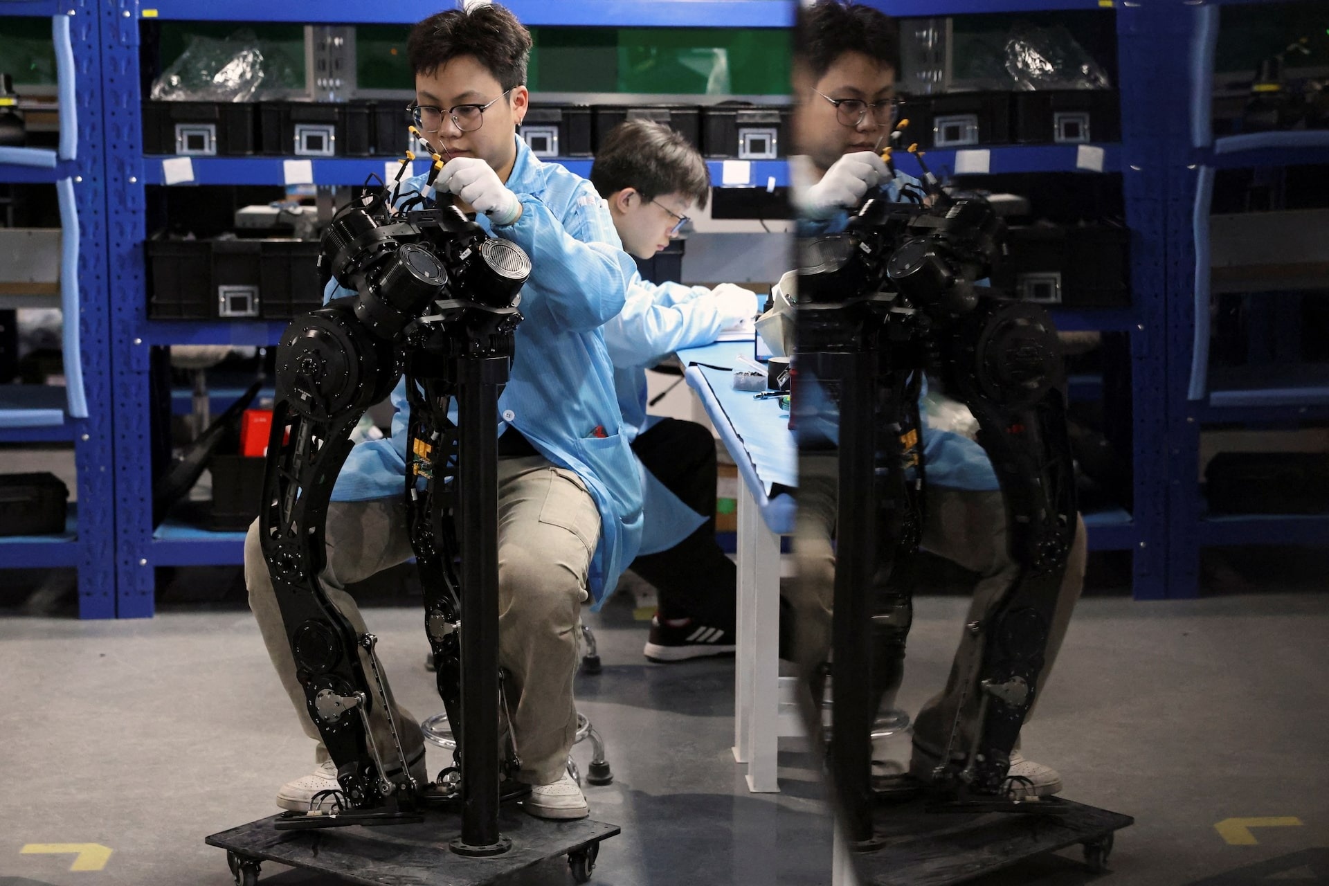 robot hinh nguoi,  robot hinh nguoi Unitree,  robot Trung Quoc,  robot Nhat Ban anh 5