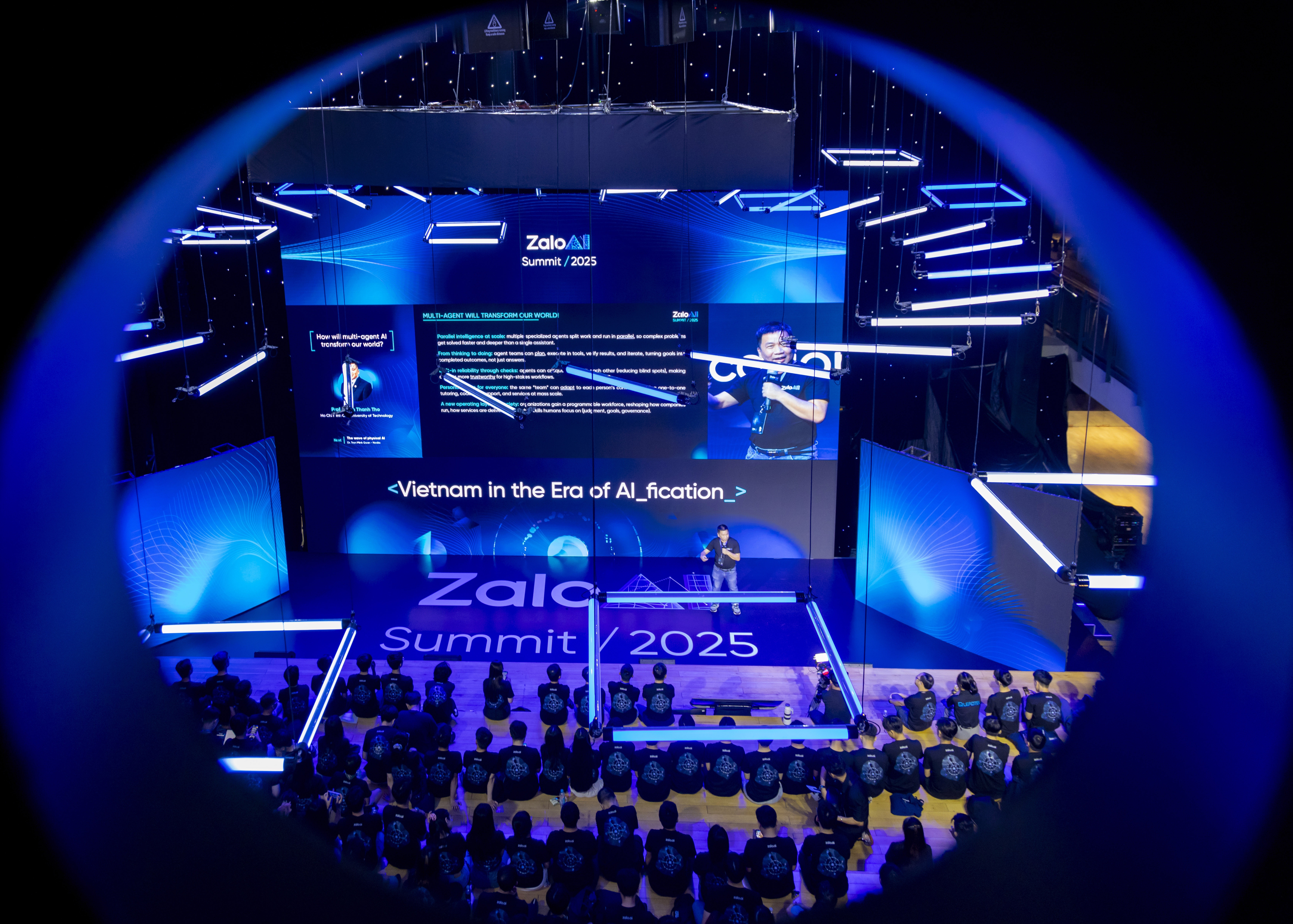 Zalo AI Summit 2025,  su kien Zalo AI,  xu huong AI 2026,  agent AI la ai,  agentic AI la gi anh 1