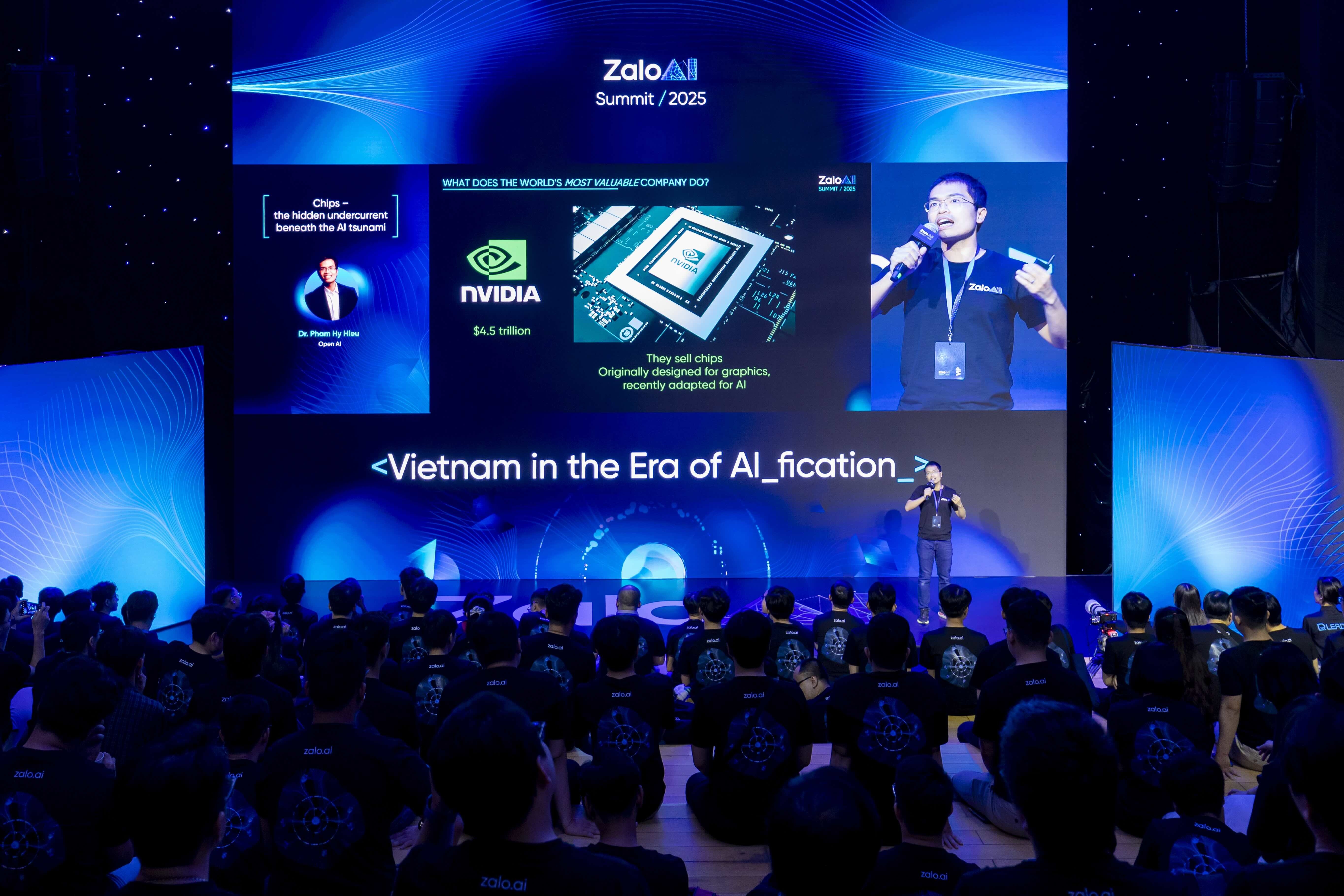 Zalo AI Summit 2025,  khan hiem chip AI,  chip AI la gi,  tri tue nhan tao anh 1
