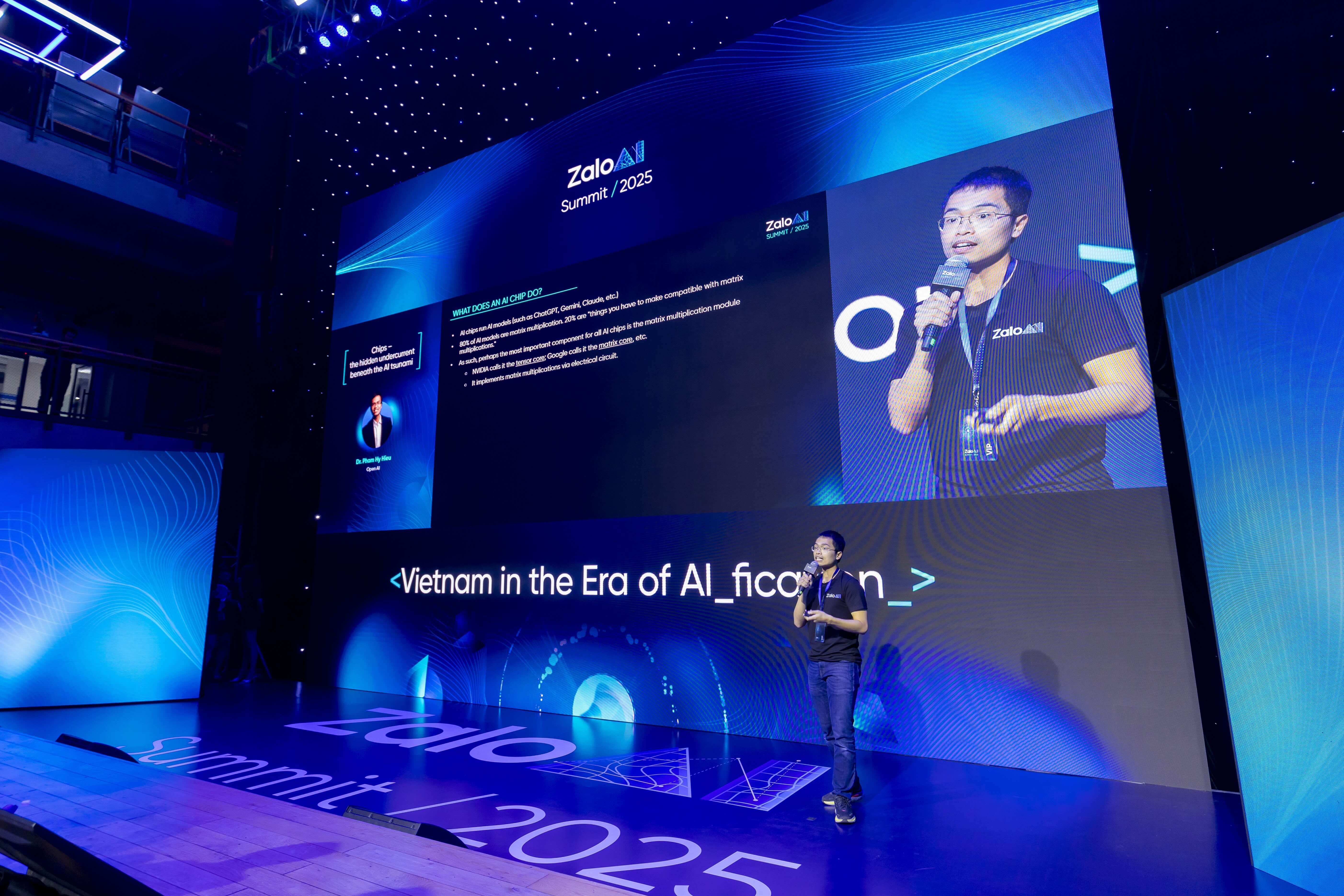 Zalo AI Summit 2025,  khan hiem chip AI,  chip AI la gi,  tri tue nhan tao anh 4
