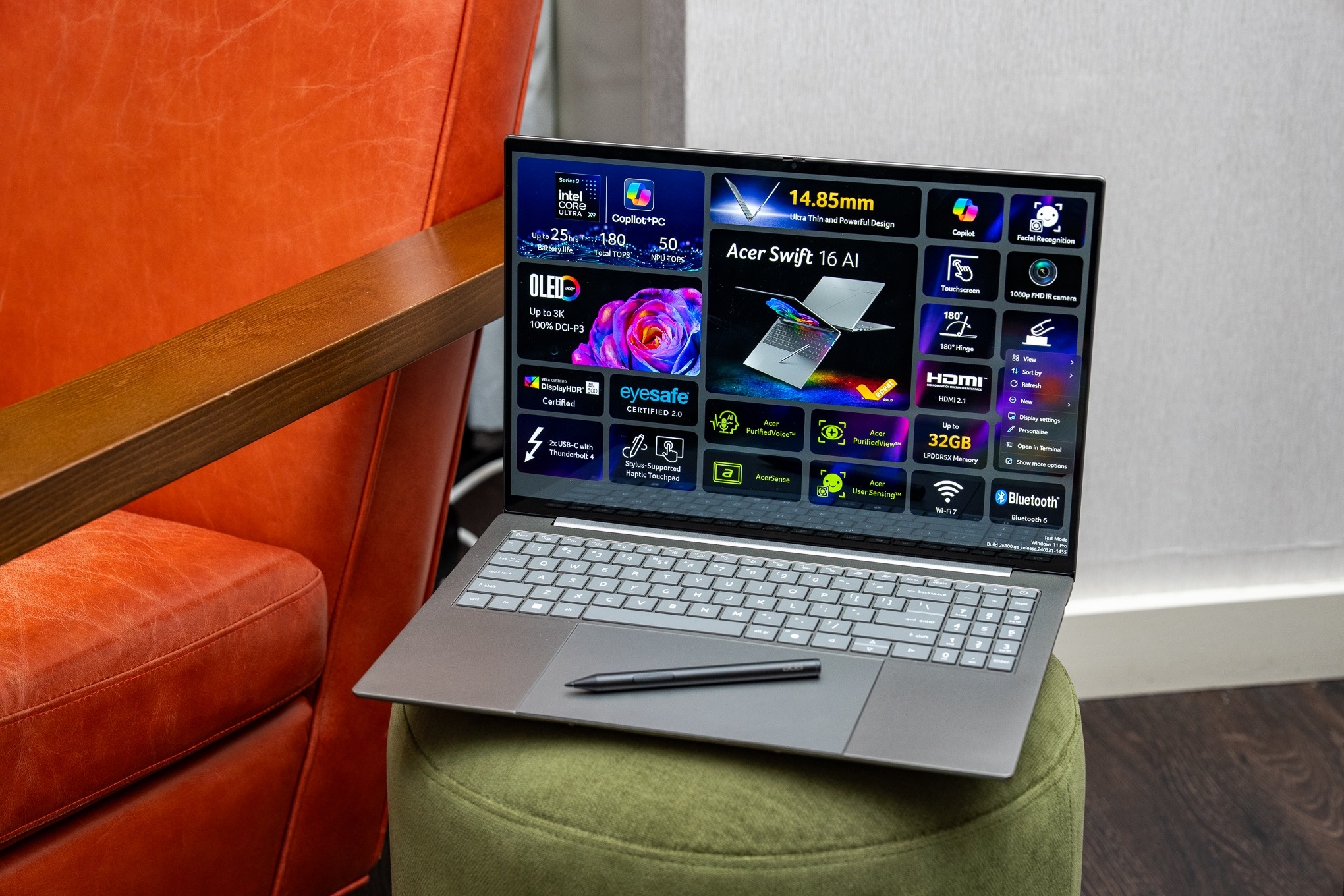 trien lam CES 2026,  Lenovo ra laptop moi,  Acer ra laptop moi,  tong hop CES 2026 anh 8