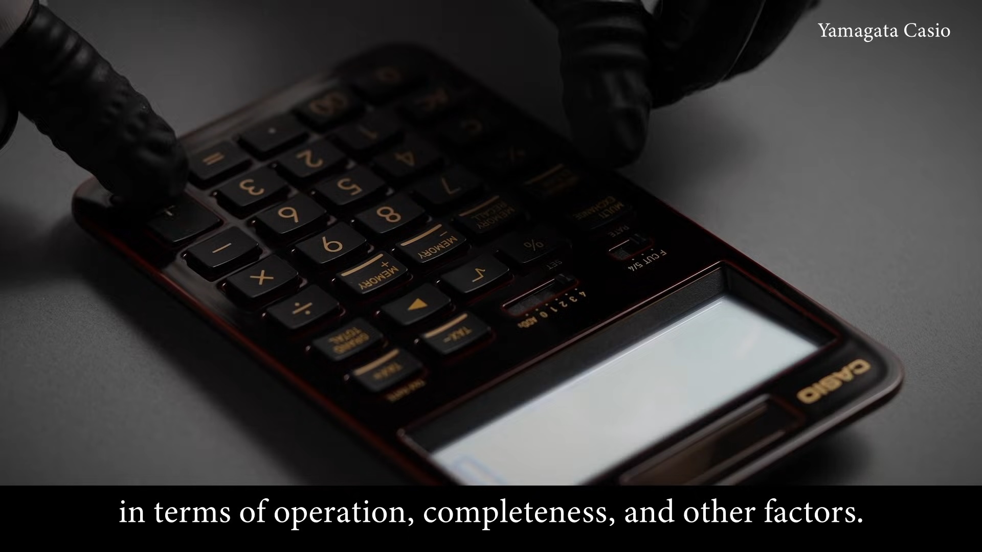 son mai thu cong,  may tinh bo tui,  may tinh Casio,  phien ban gioi han anh 5