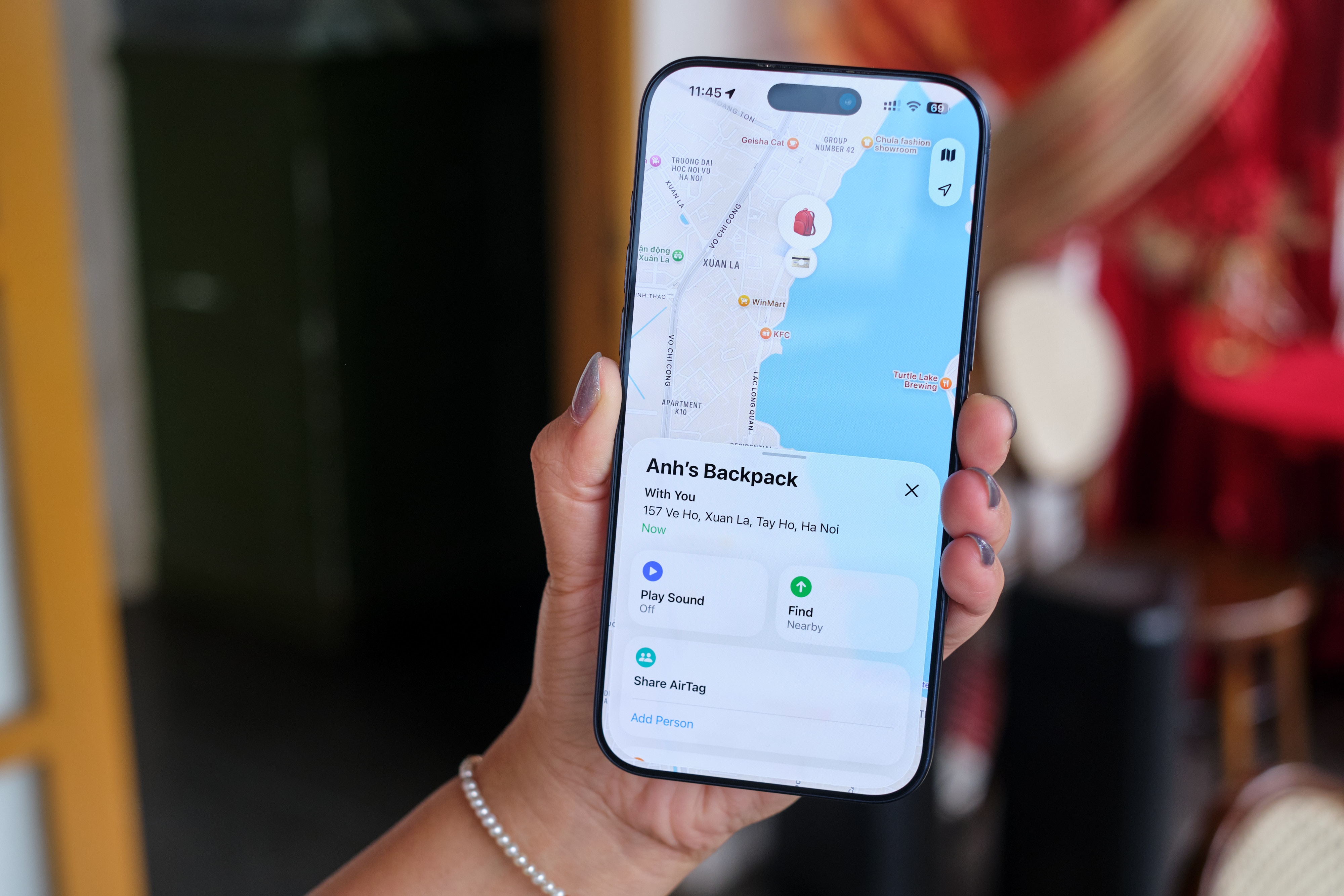 đánh giá AirTag 2, trên tay AirTag 2, AirTag là gì, AirTag của Apple, phụ kiện AirTag 2 ảnh 4 đánh giá AirTag 2, trên tay AirTag 2, AirTag là gì, AirTag của Apple, phụ kiện AirTag 2 ảnh 4