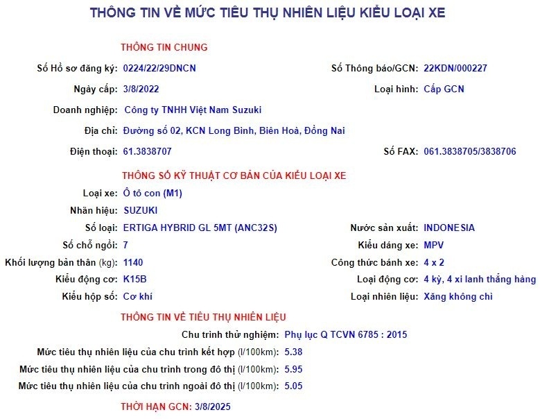 Ertiga Hybrid ve Viet Nam anh 3