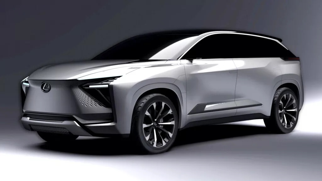 Lexus se di dau lo trinh EV cua Toyota bang SUV dien moi hinh anh